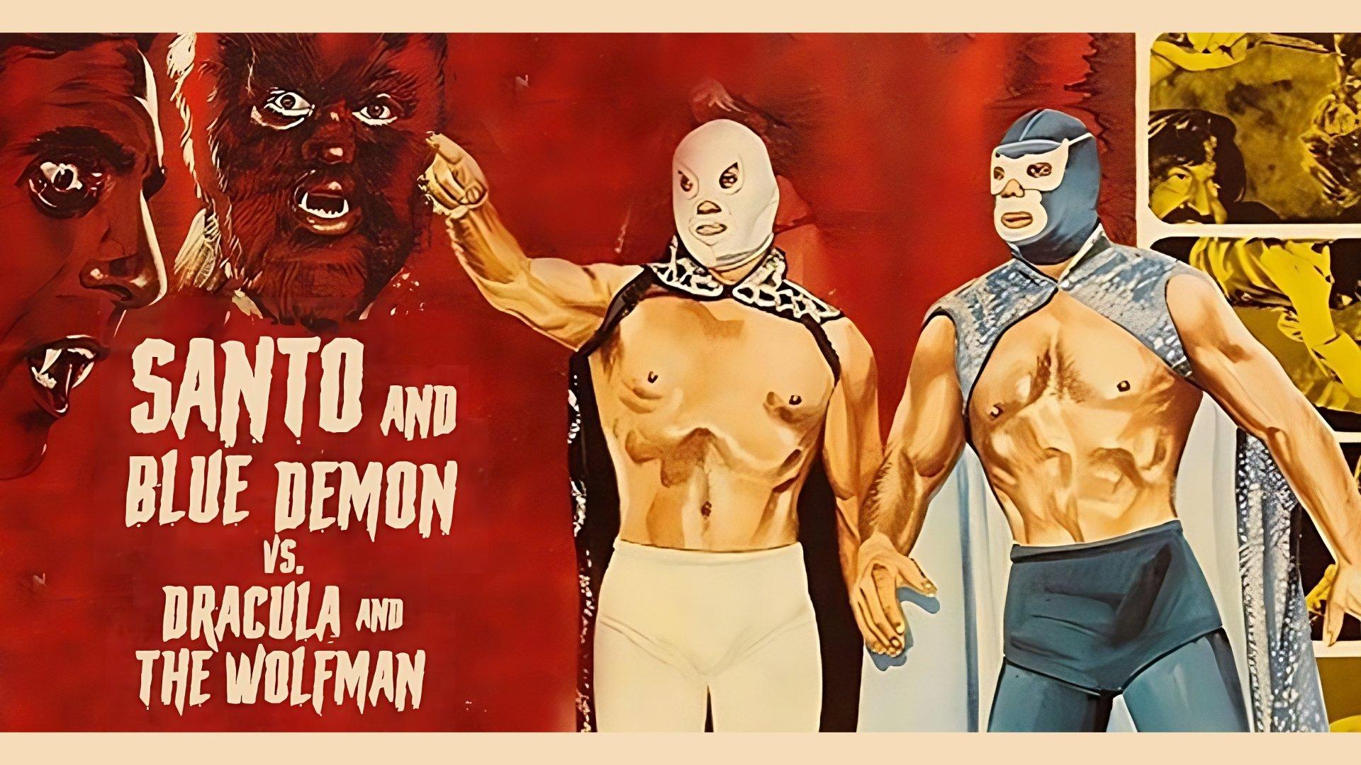 Santo and Blue Demon vs. Dracula and the Wolf Man 1973 movie scene