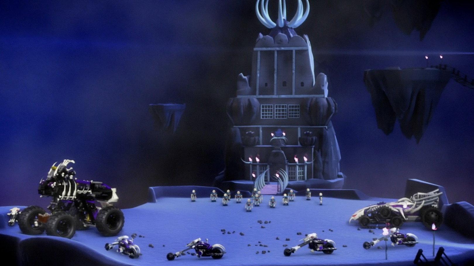 LEGO Ninjago: Return to the Fire Temple 2011 movie scene