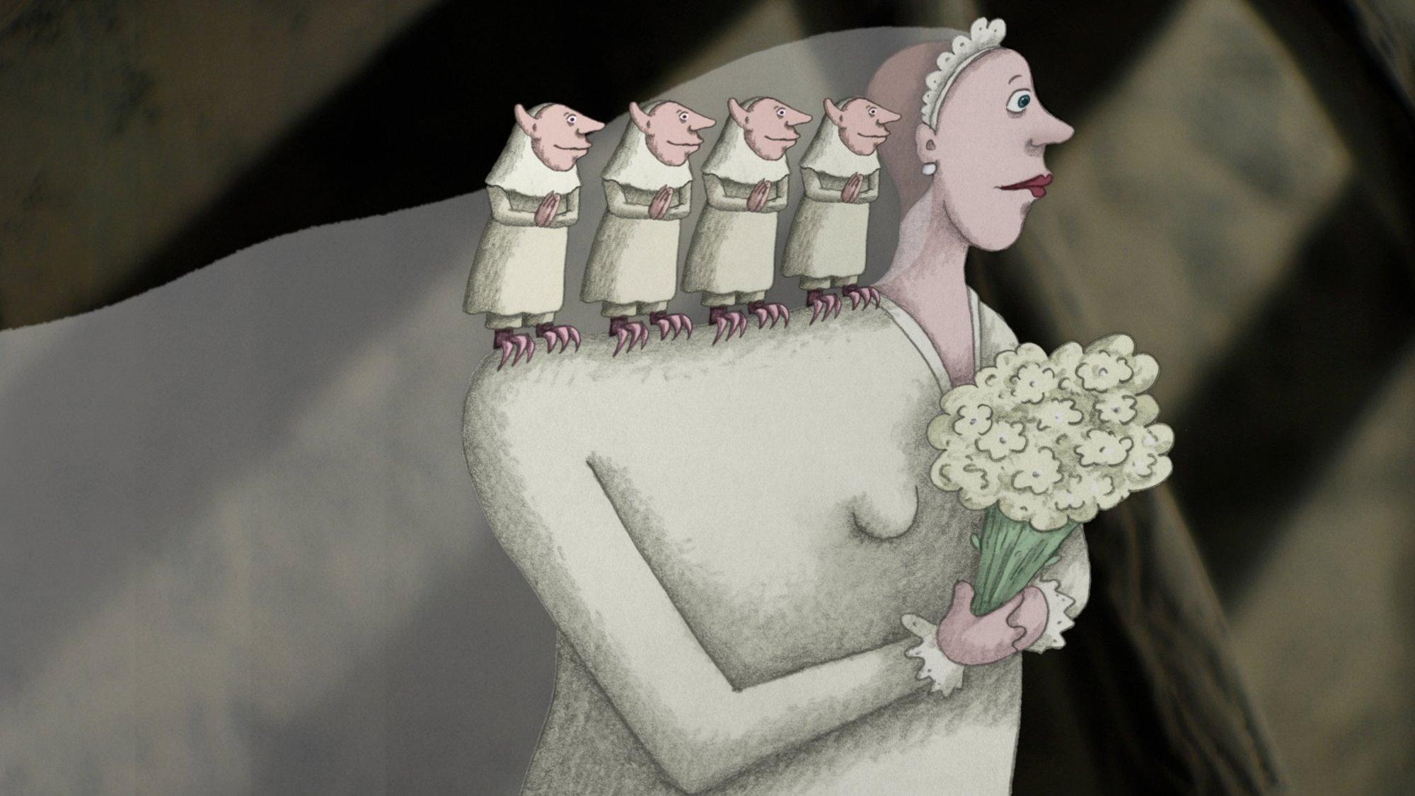 My Love Affair with Marriage 2023 movie scene