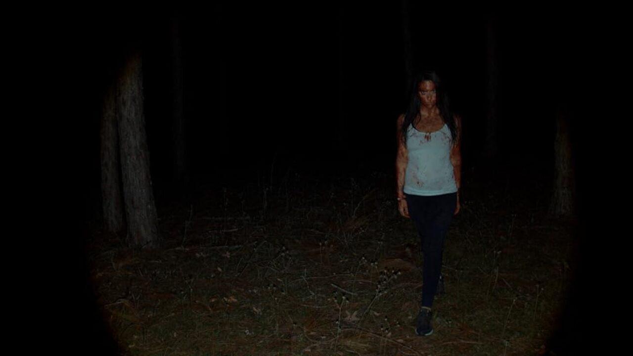 Horror in the Forest 2023 movie scene