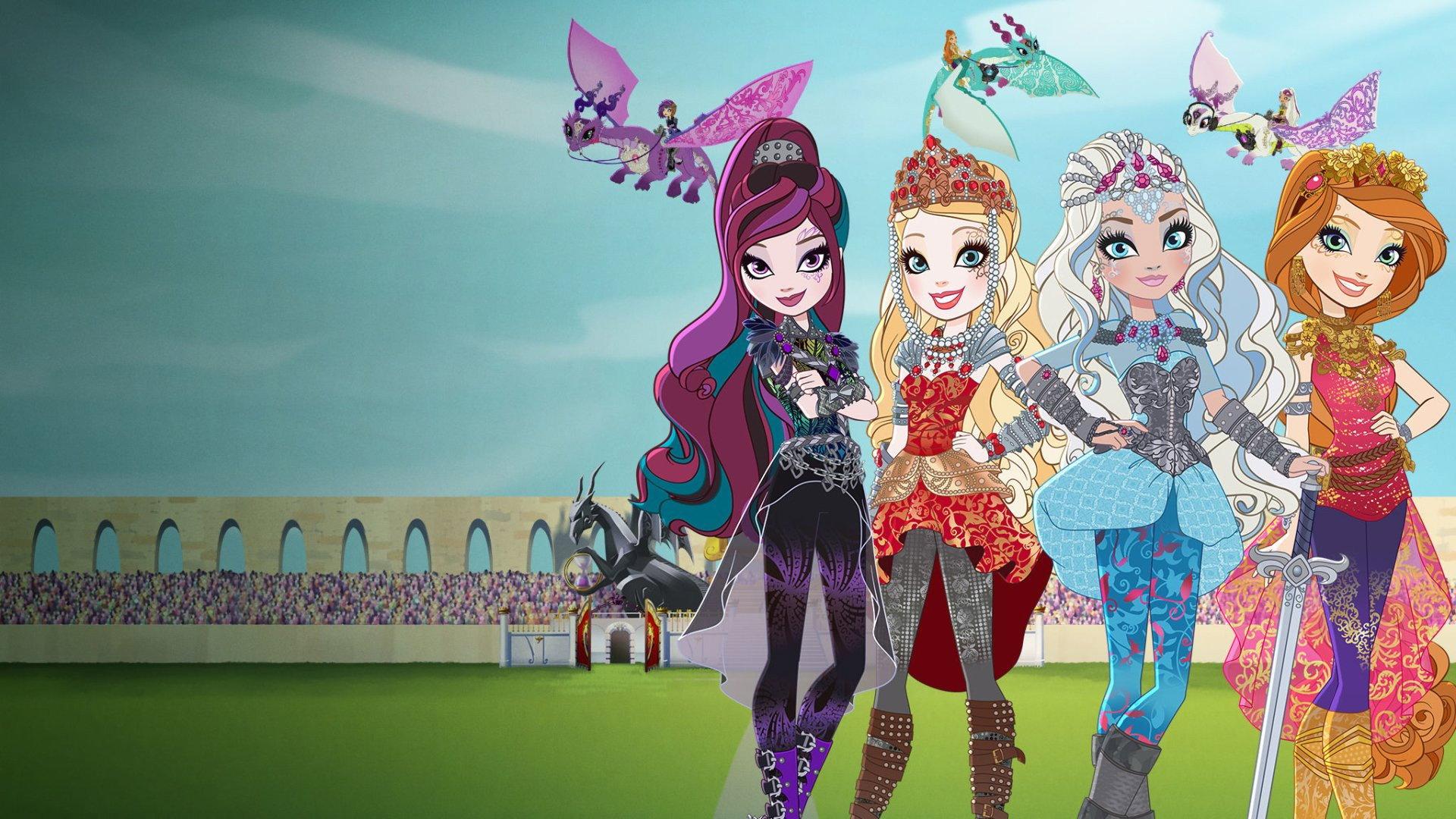 Ever After High: Dragon Games 2016 movie scene