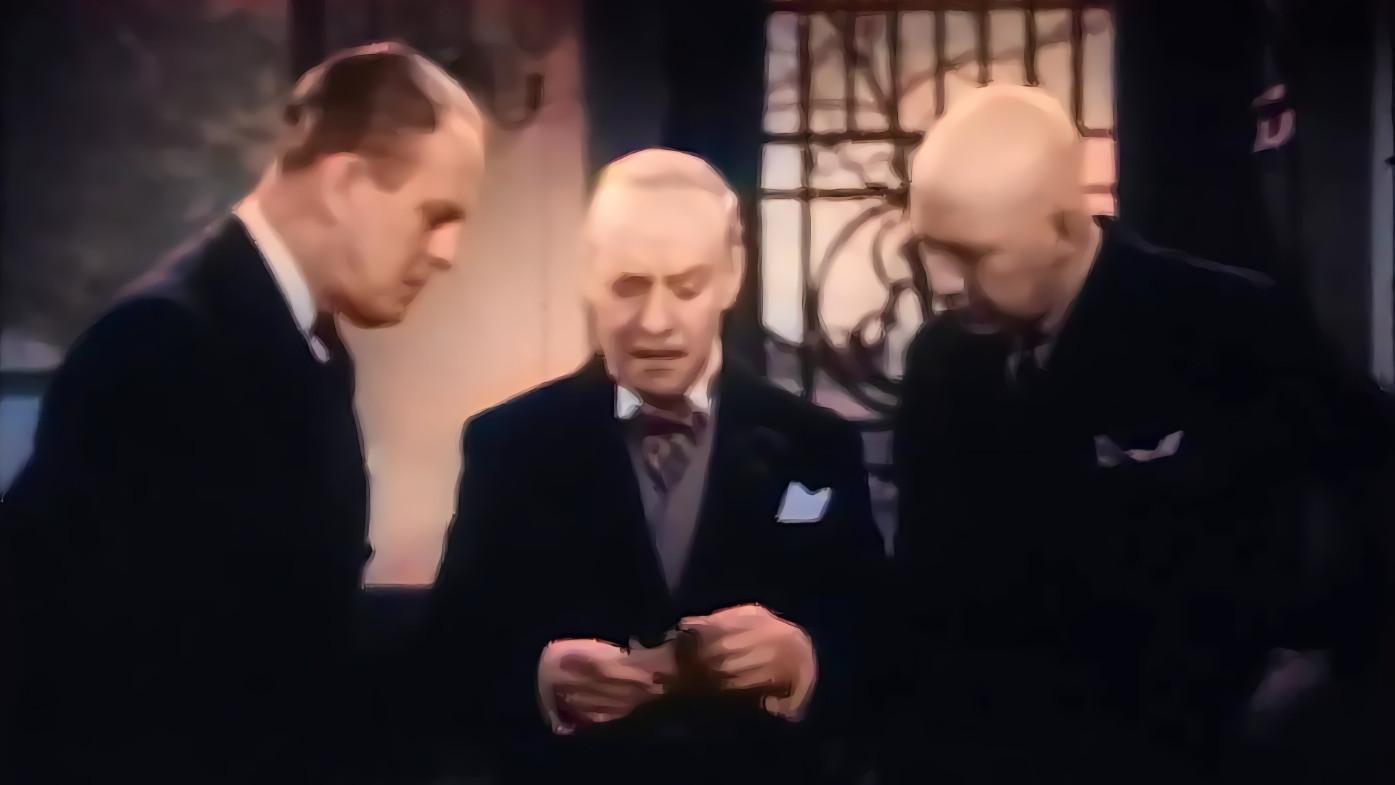 The Crimson Circle 1936 movie scene