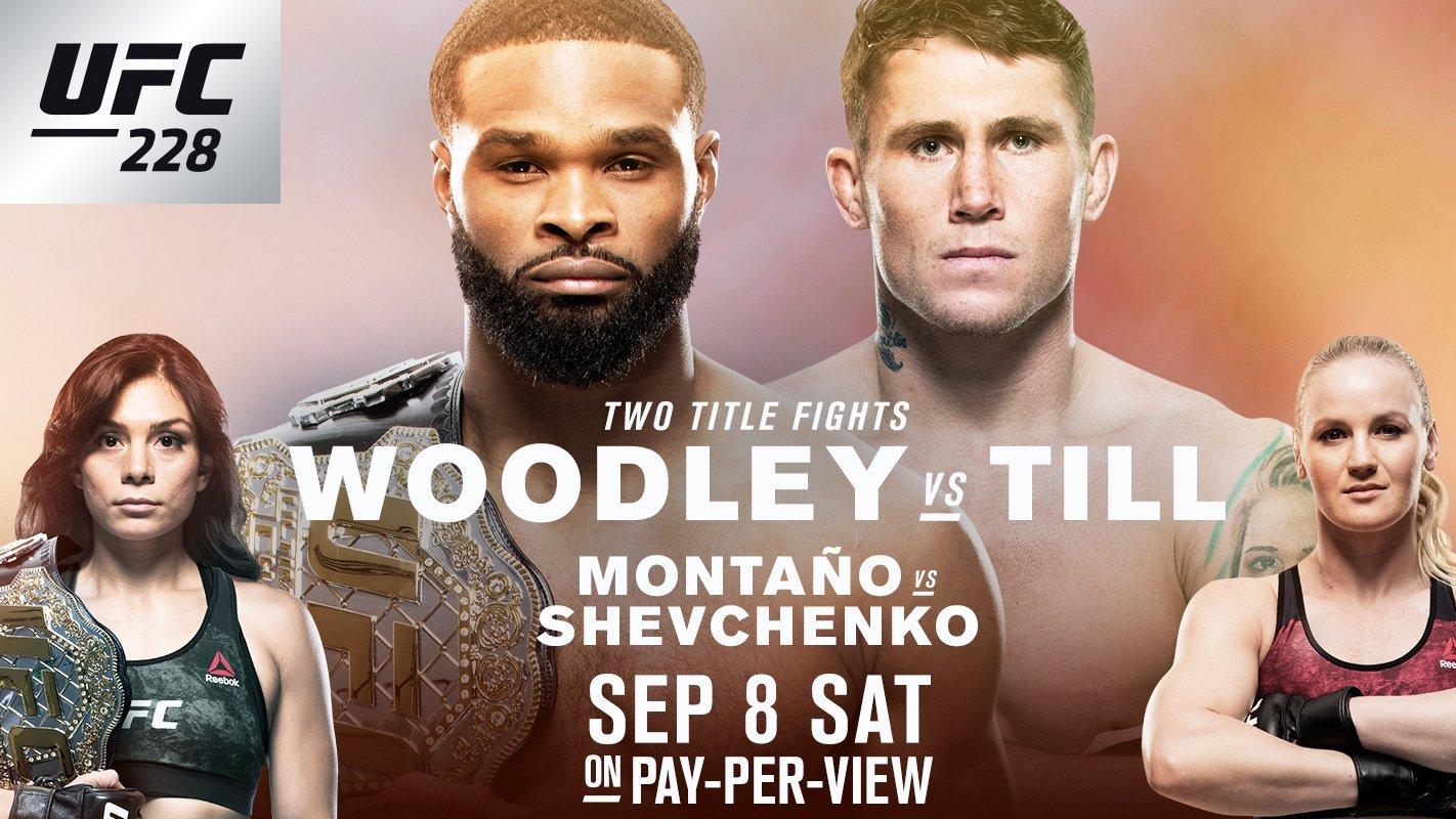 UFC 228: Woodley vs. Till 2018 movie scene