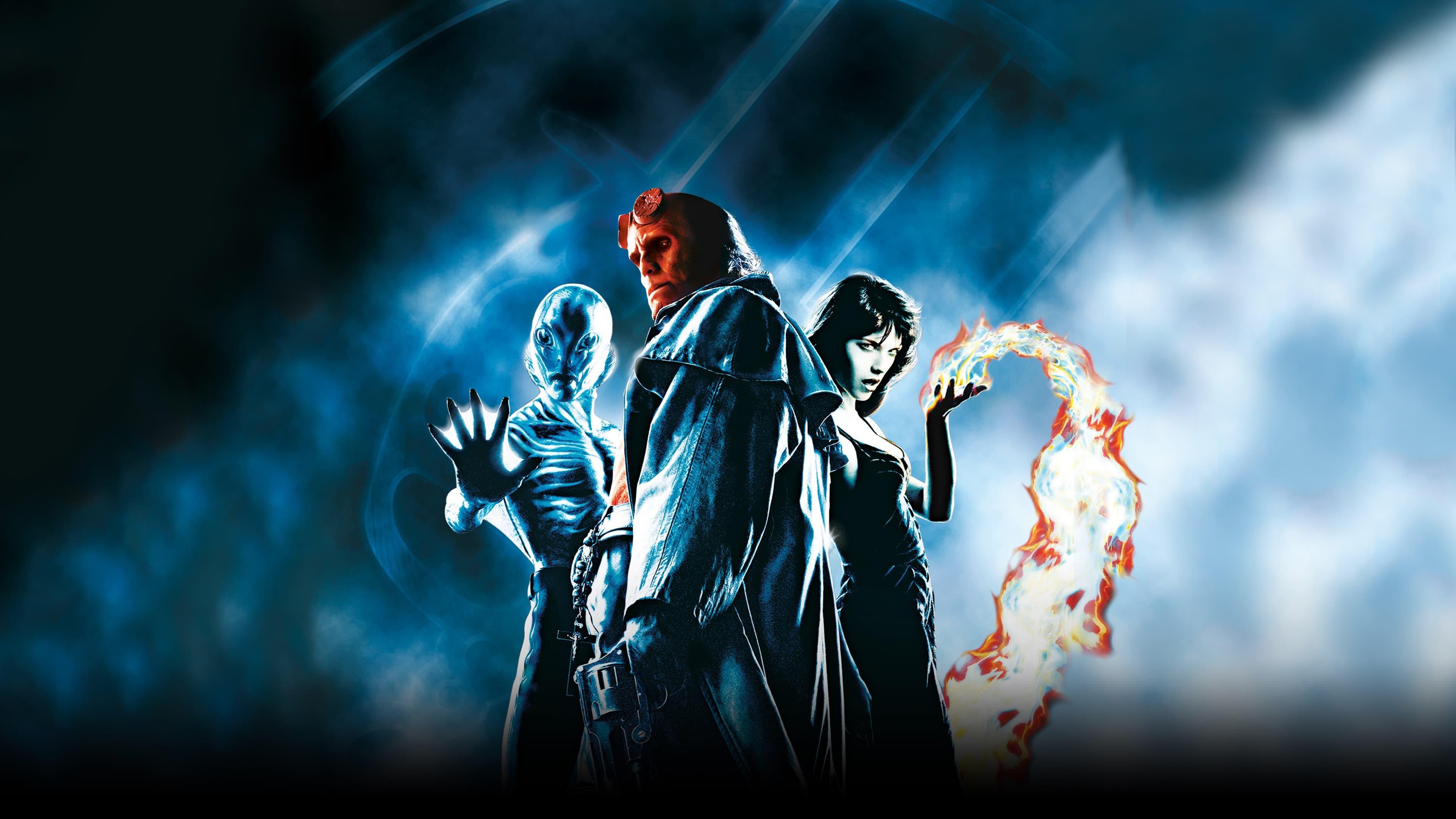 Hellboy 2004 movie scene