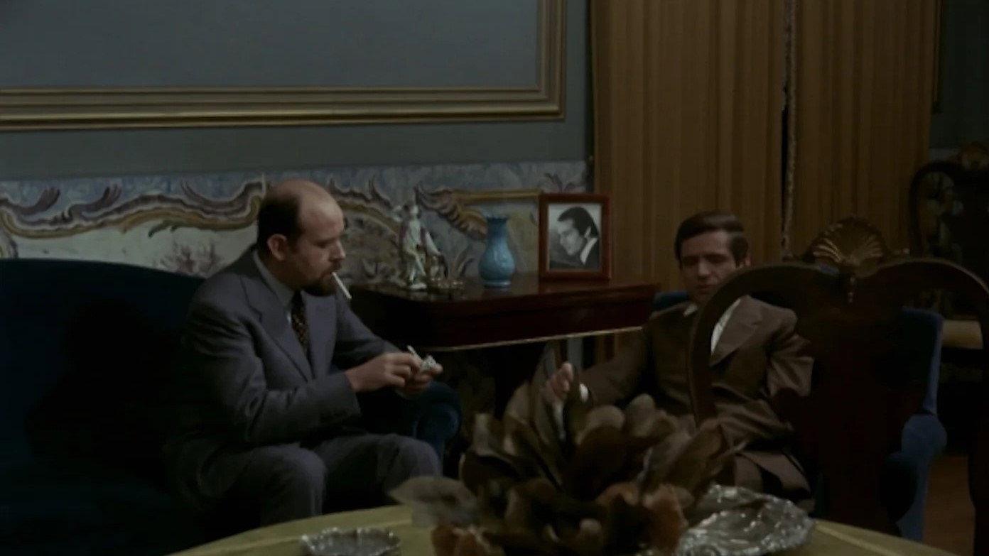 Past and Present 1972 movie scene