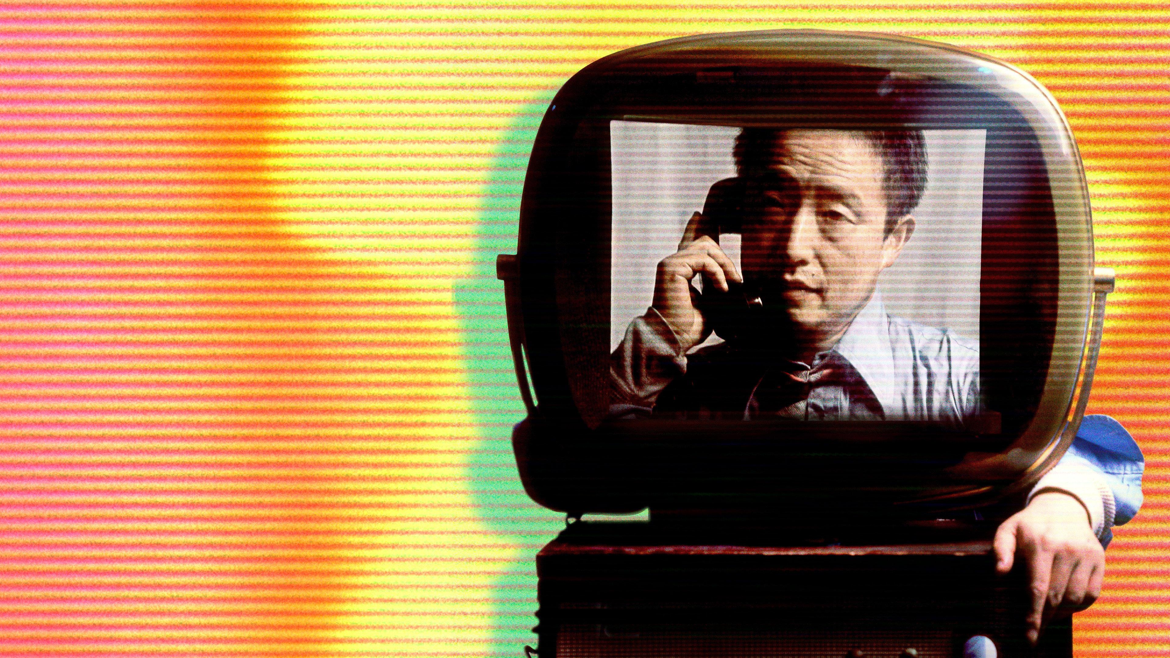 Nam June Paik: Moon Is the Oldest TV 2023 movie scene
