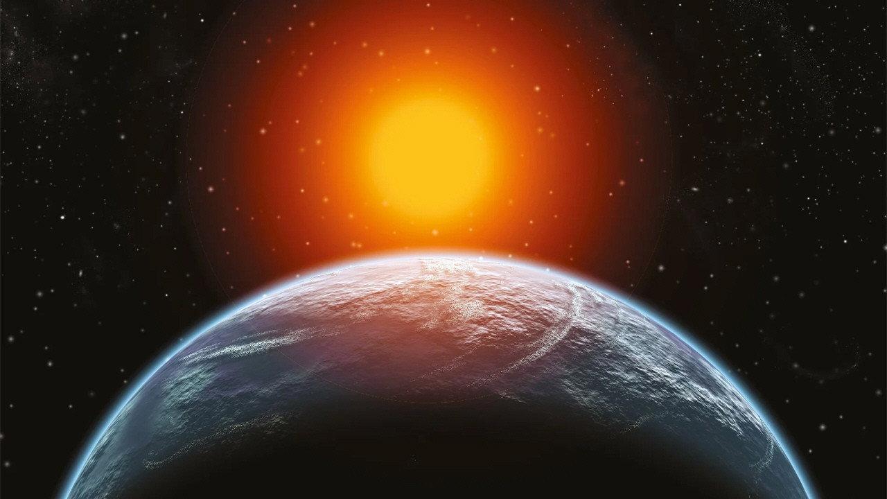 The Sun and Man 2018 movie scene
