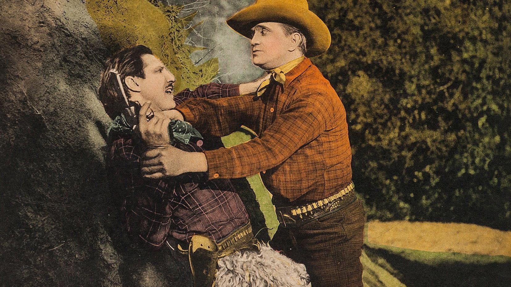 The Drug Store Cowboy 1925 movie scene