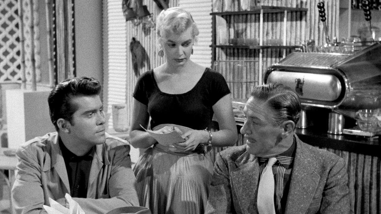 The Flying Scot 1957 movie scene