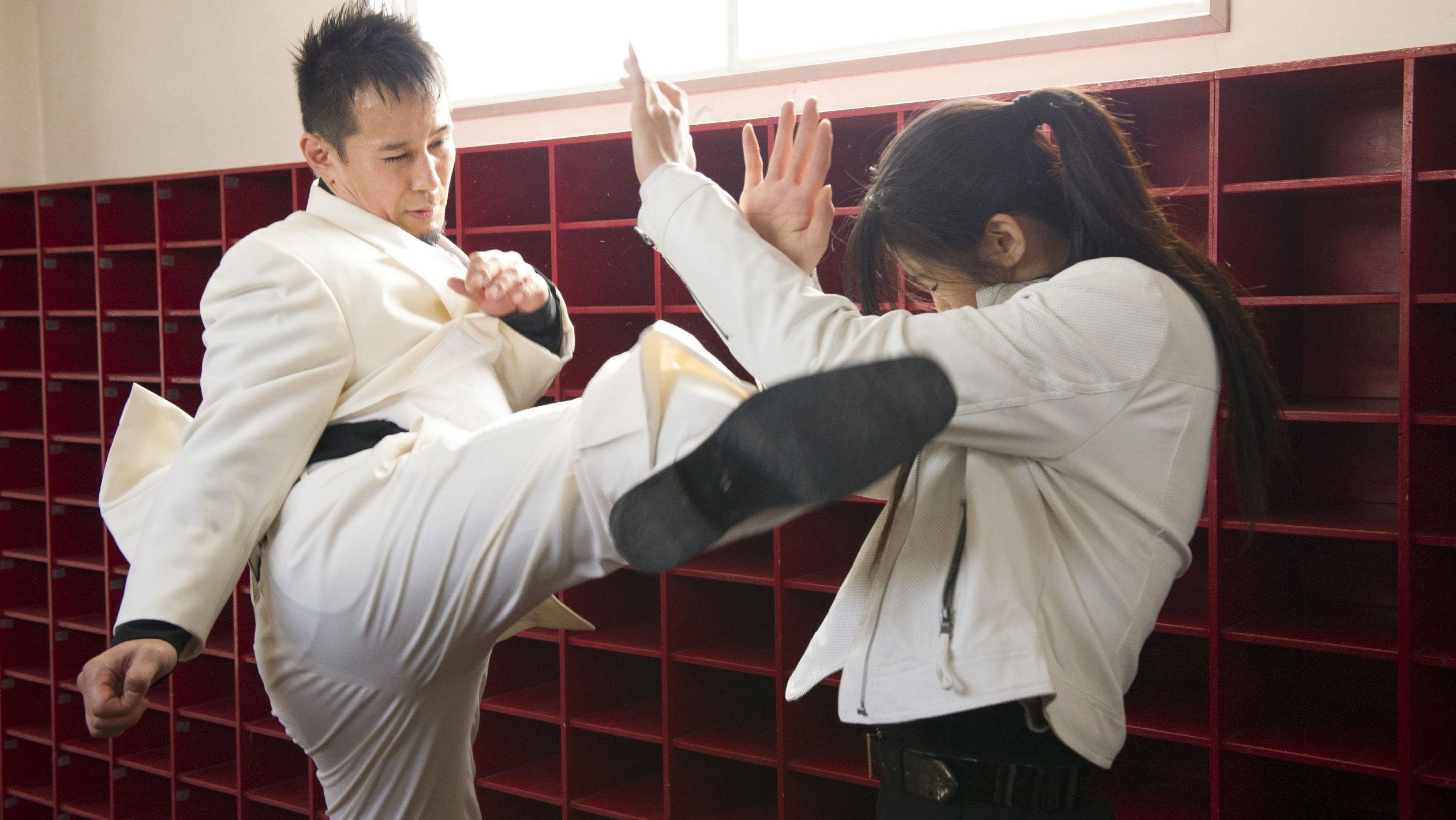 High Kick Angels 2014 movie scene