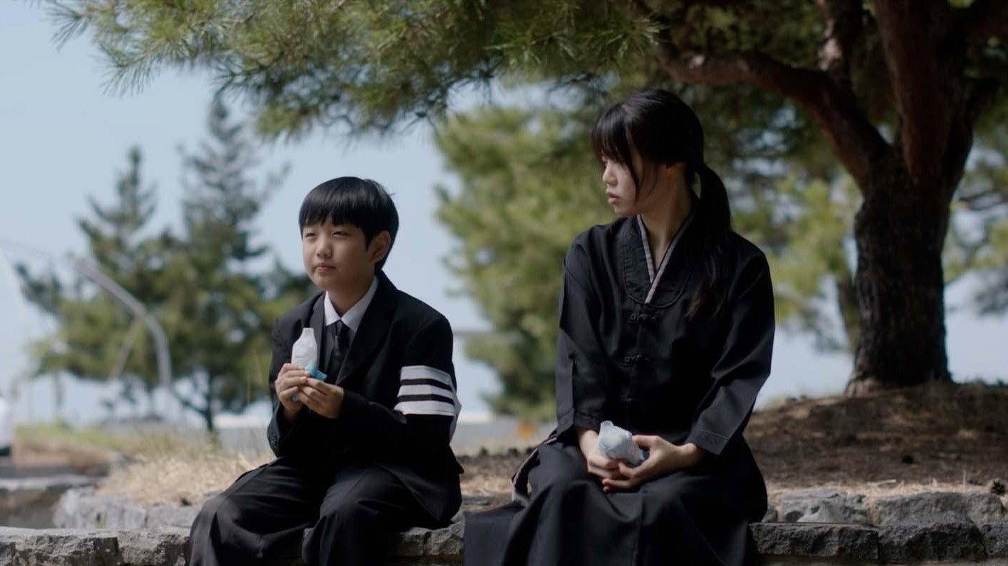 Swapped Funerals 2025 movie scene