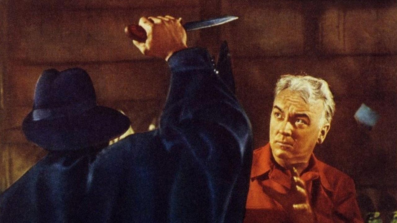 Unexpected Guest 1947 movie scene