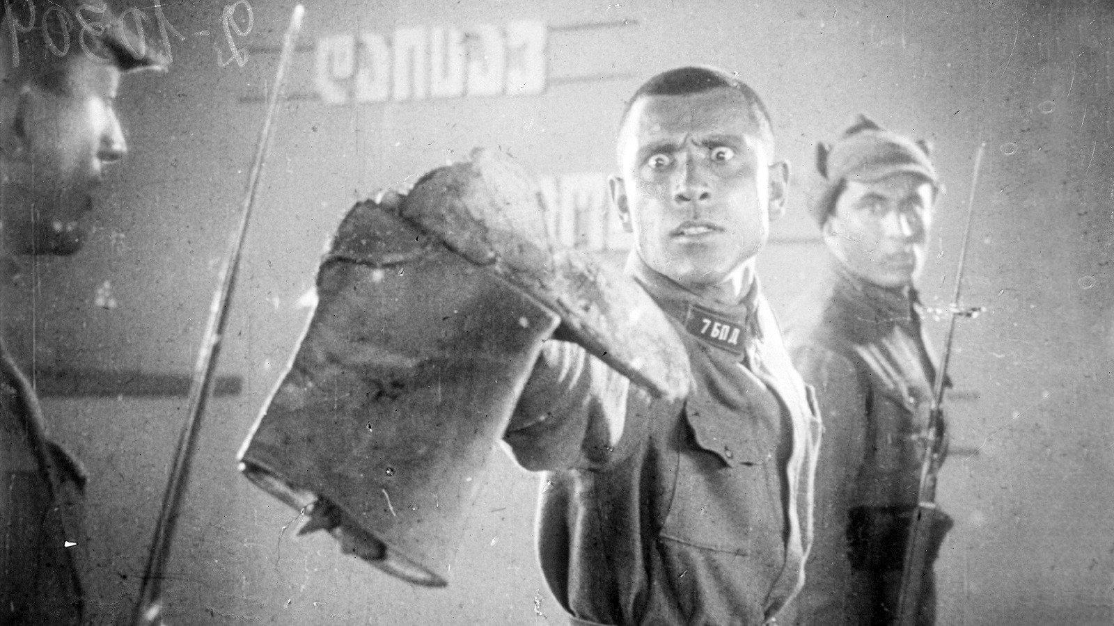 The Nail in the Boot 1931 movie scene