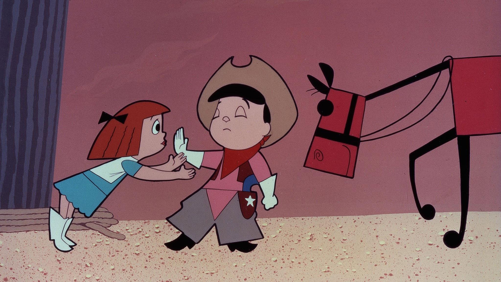 A Cowboy Needs a Horse 1956 movie scene