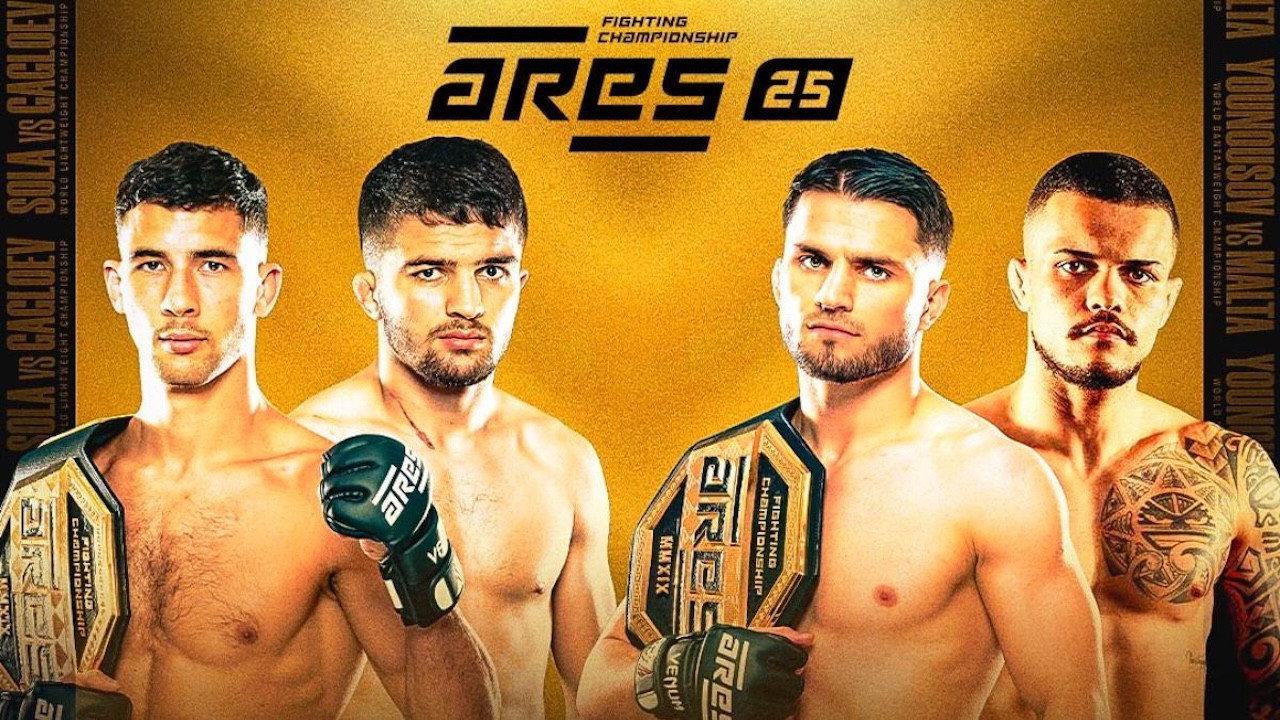 ARES 25: Sola vs. Gagloev 2024 movie scene