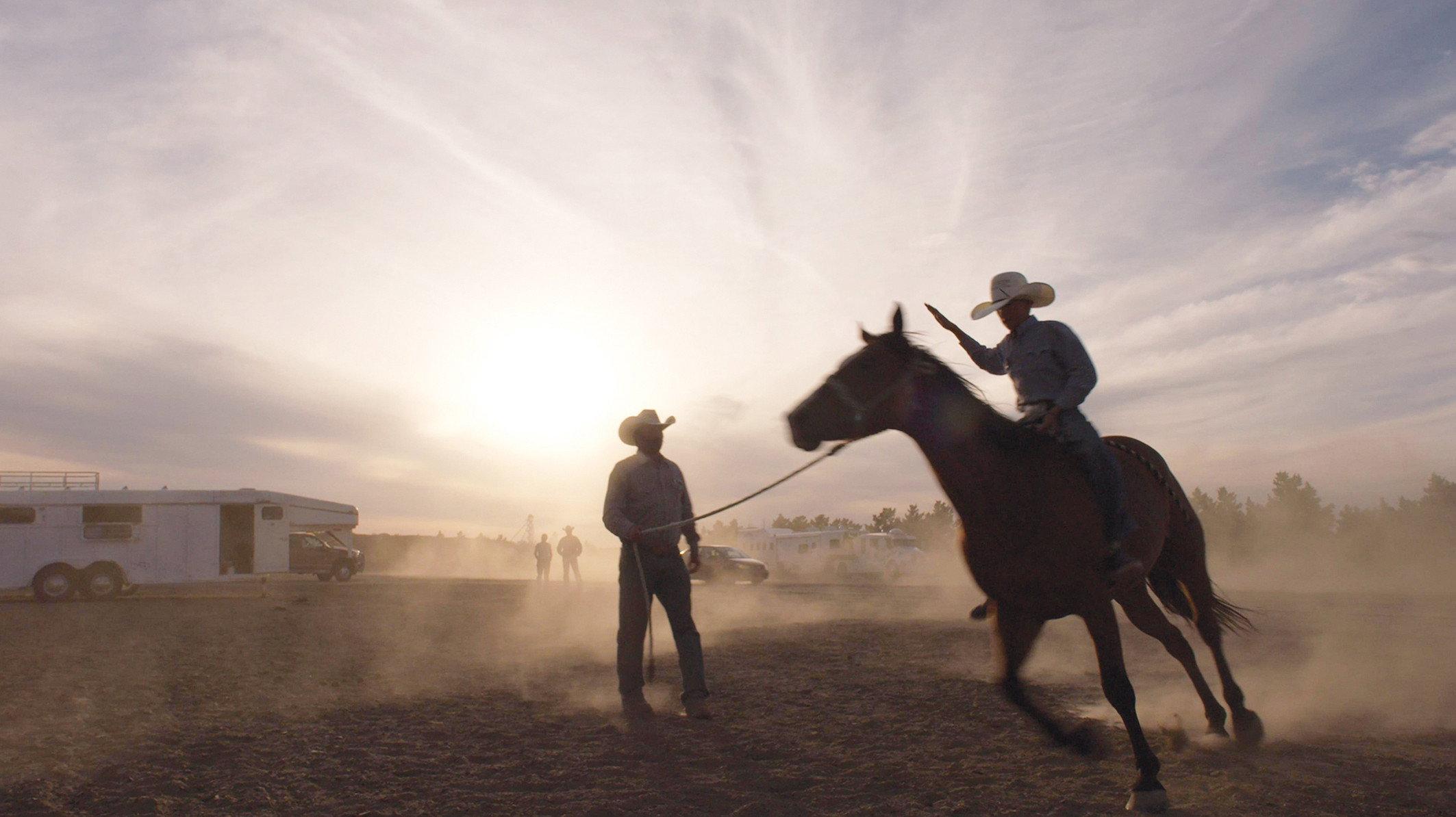 The Cowboy 2026 movie scene