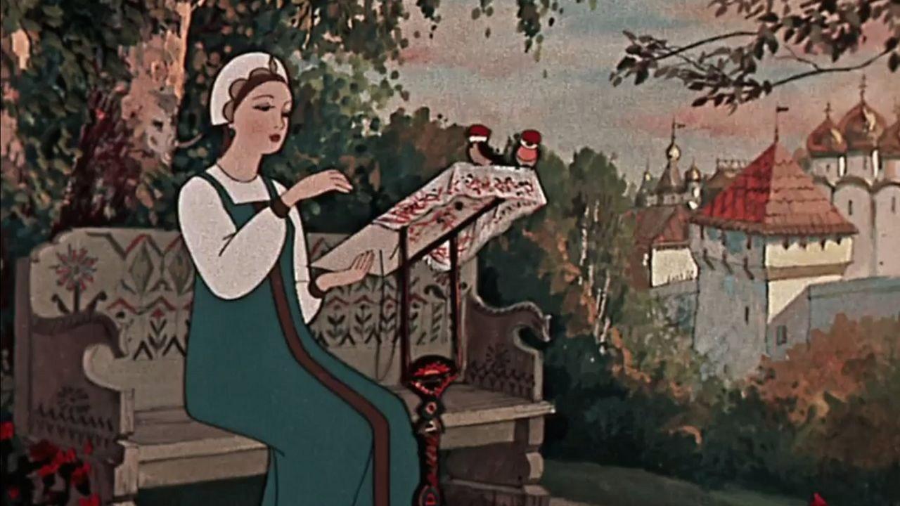The Tale of the Dead Princess and the Seven Knights 1951 movie scene