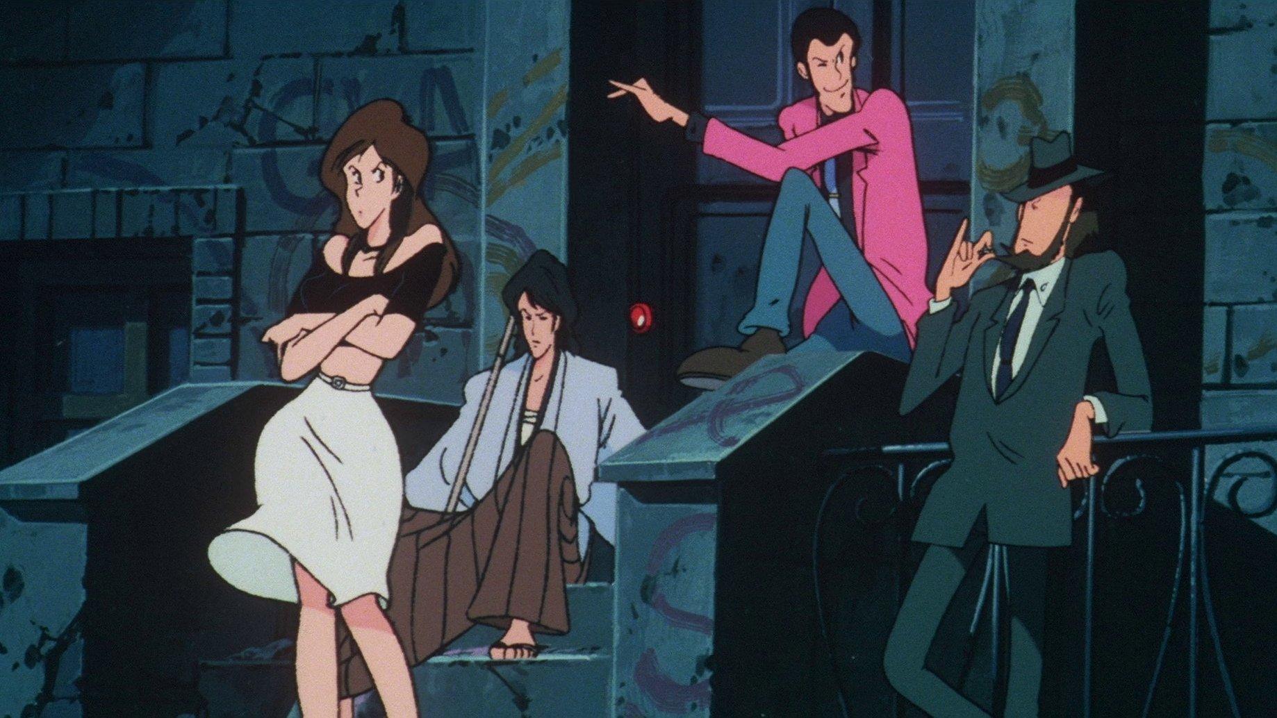 Lupin the Third: The Legend of the Gold of Babylon 1985 movie scene