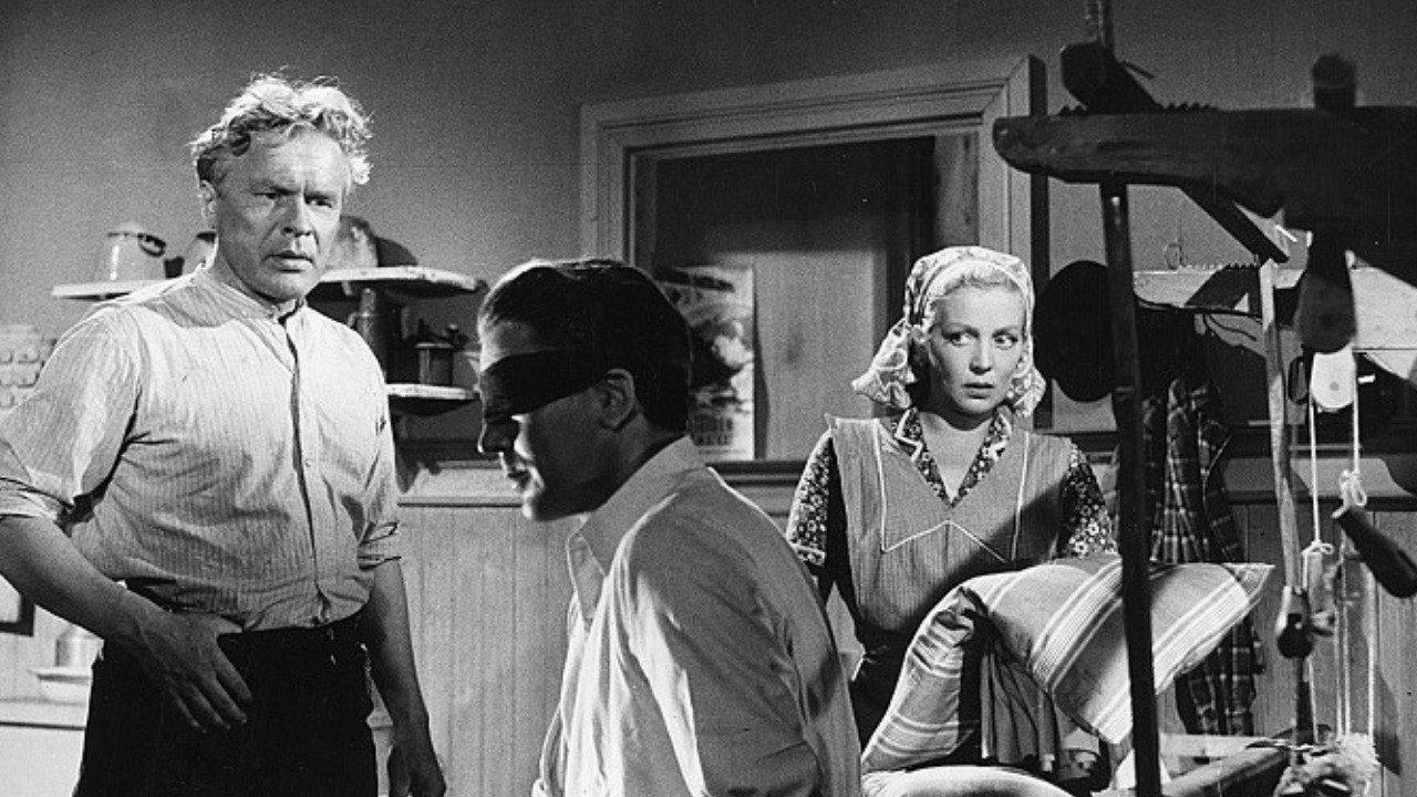 Ratavartijan kaunis Inkeri 1950 movie scene