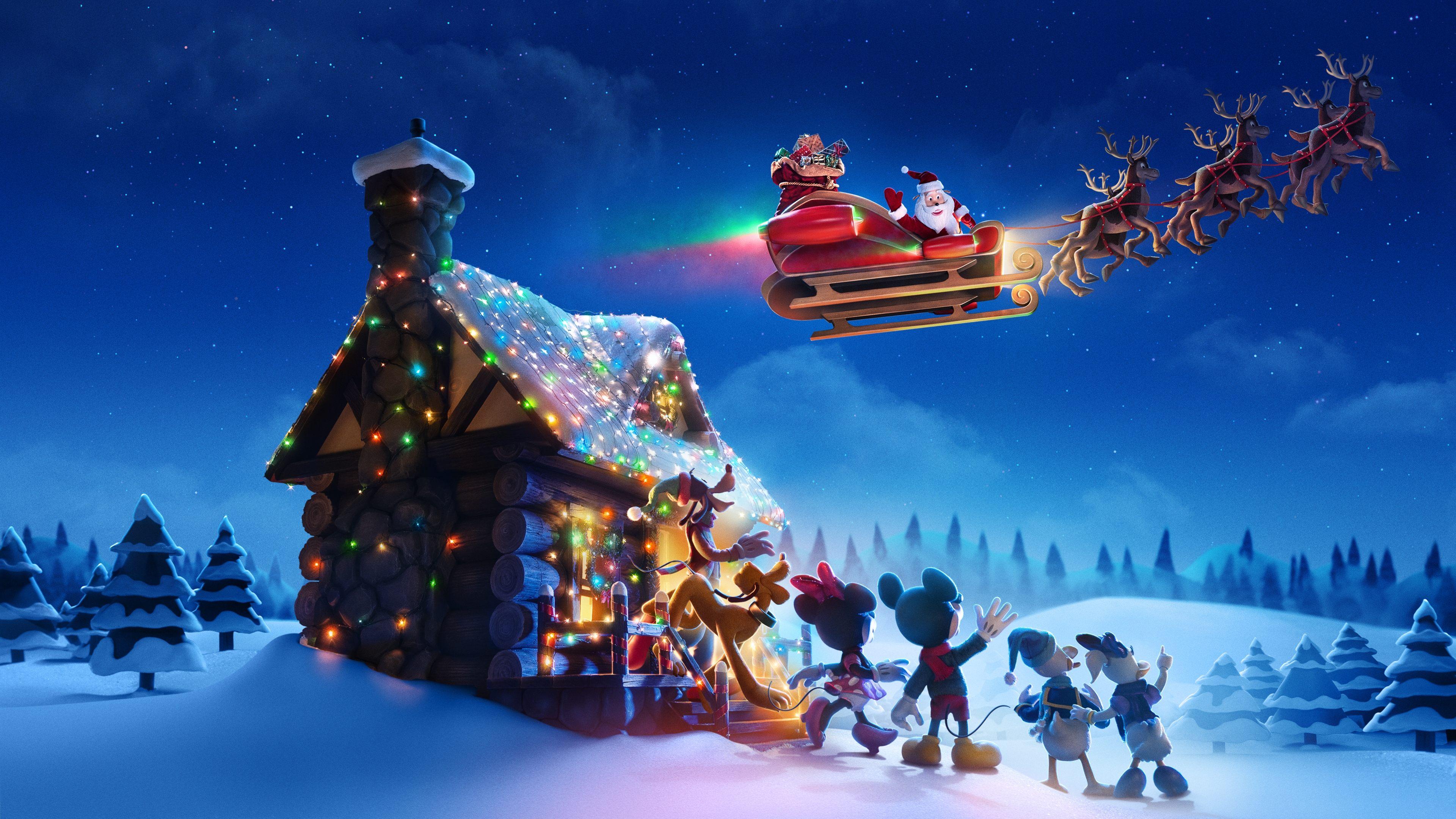 Mickey Saves Christmas 2022 movie scene