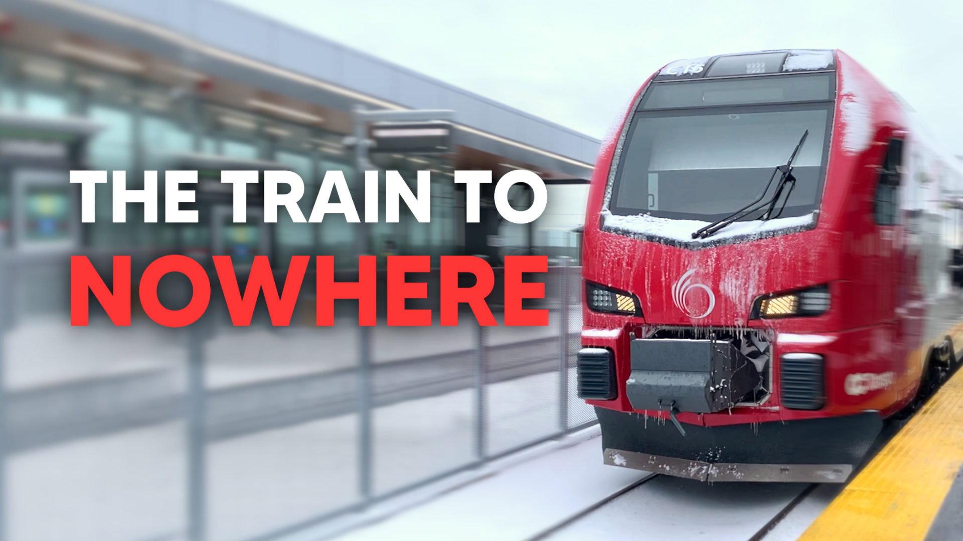 The Train to Nowhere 2026 movie scene