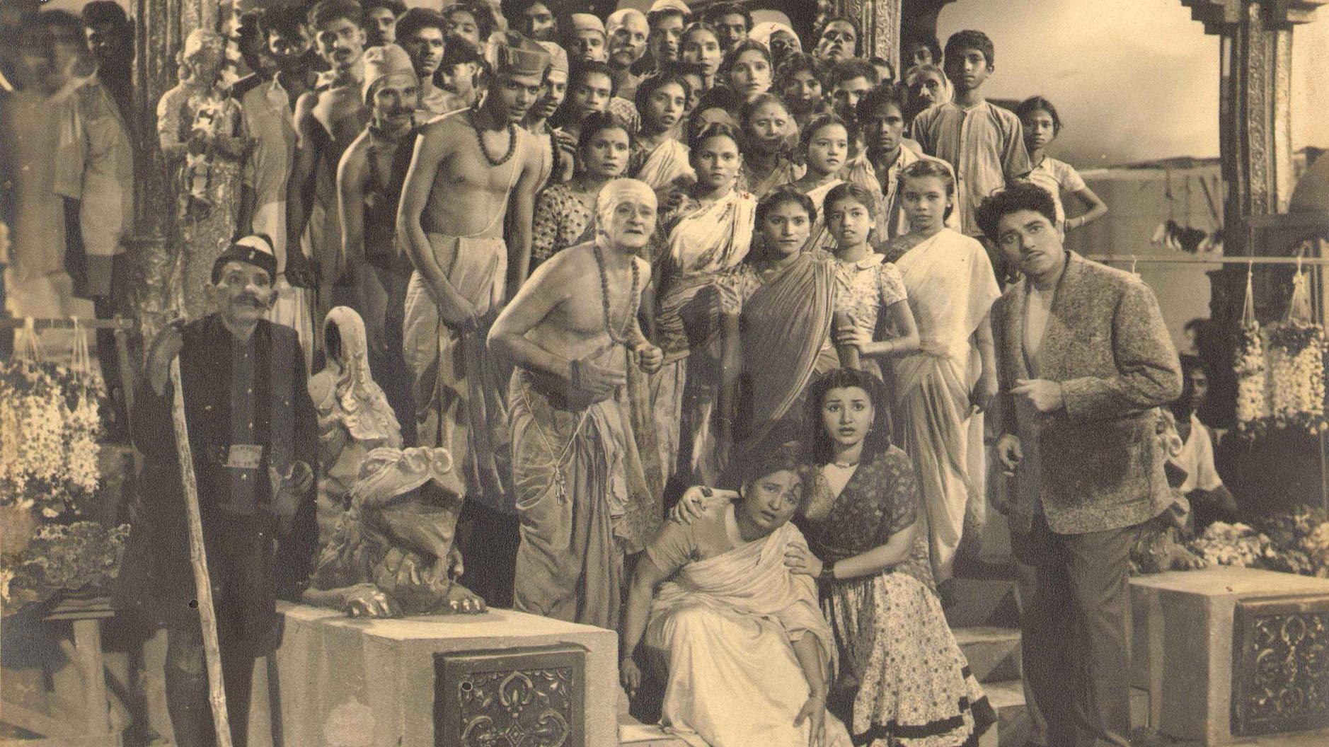 Rangeeli 1952 movie scene