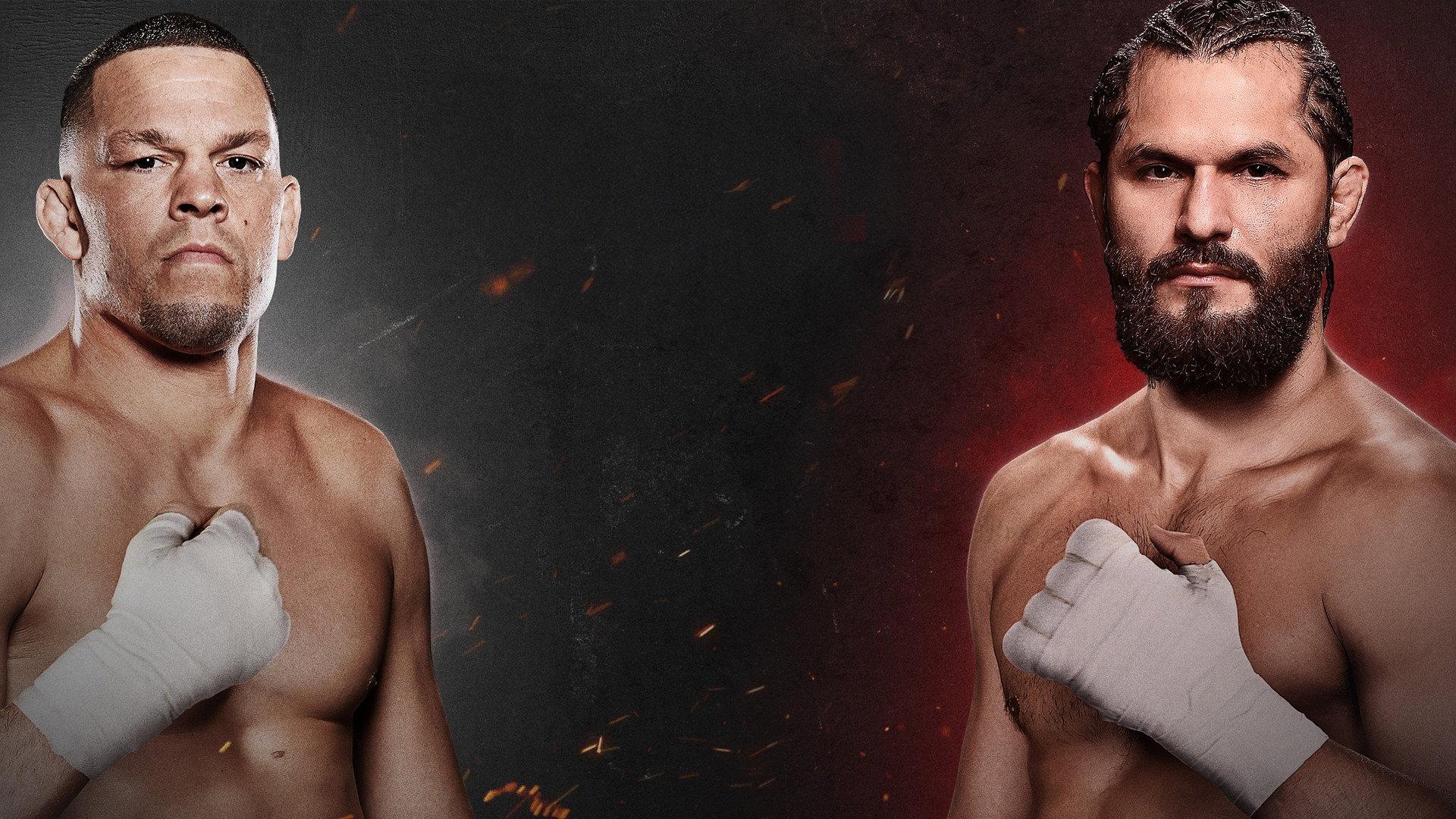 Nate Diaz vs. Jorge Masvidal 2024 movie scene