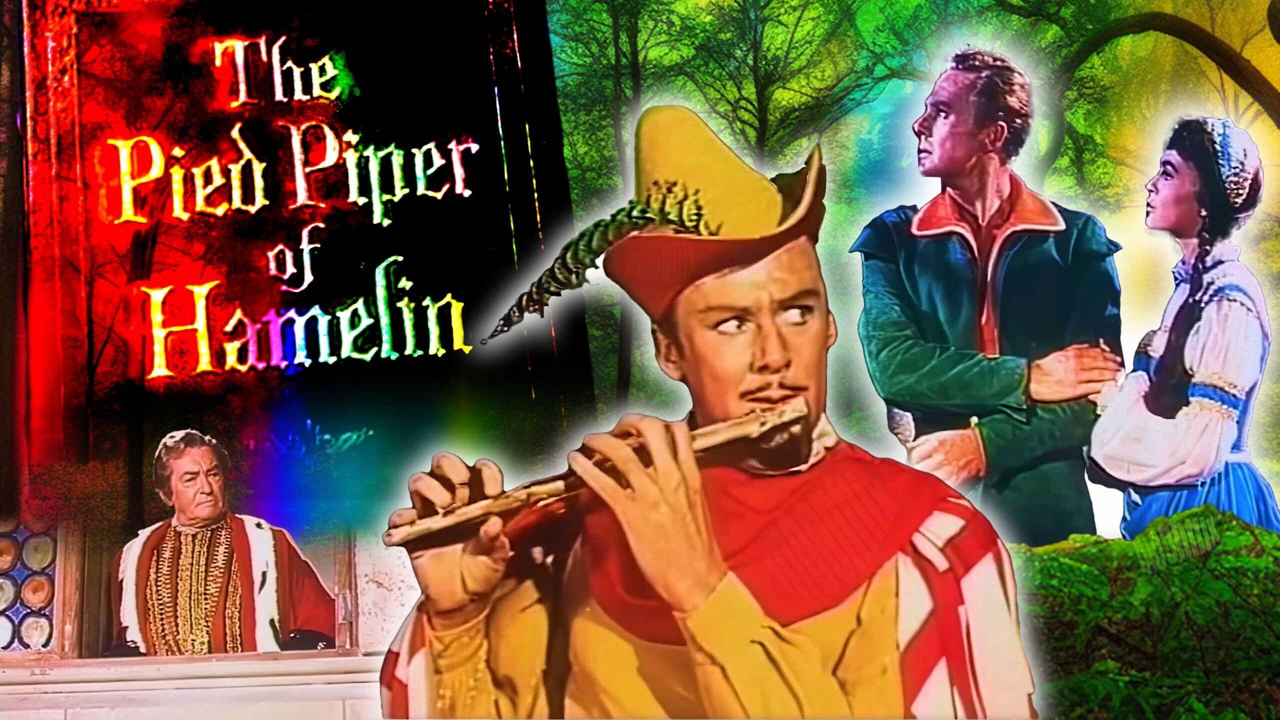 The Pied Piper of Hamelin 1957 movie scene