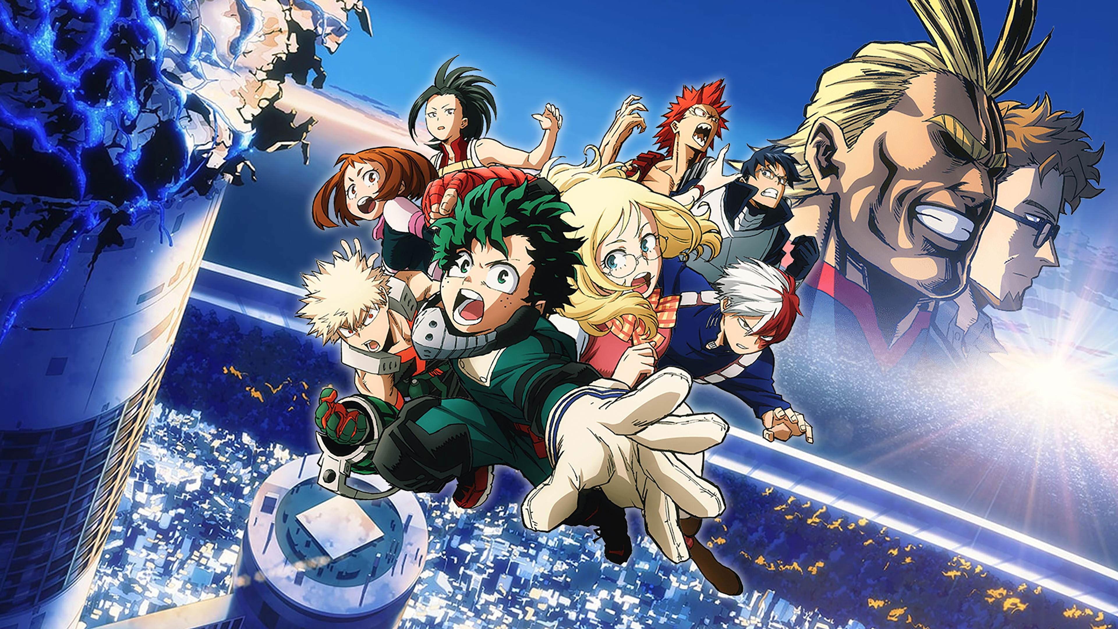 My Hero Academia: Two Heroes 2018 movie scene
