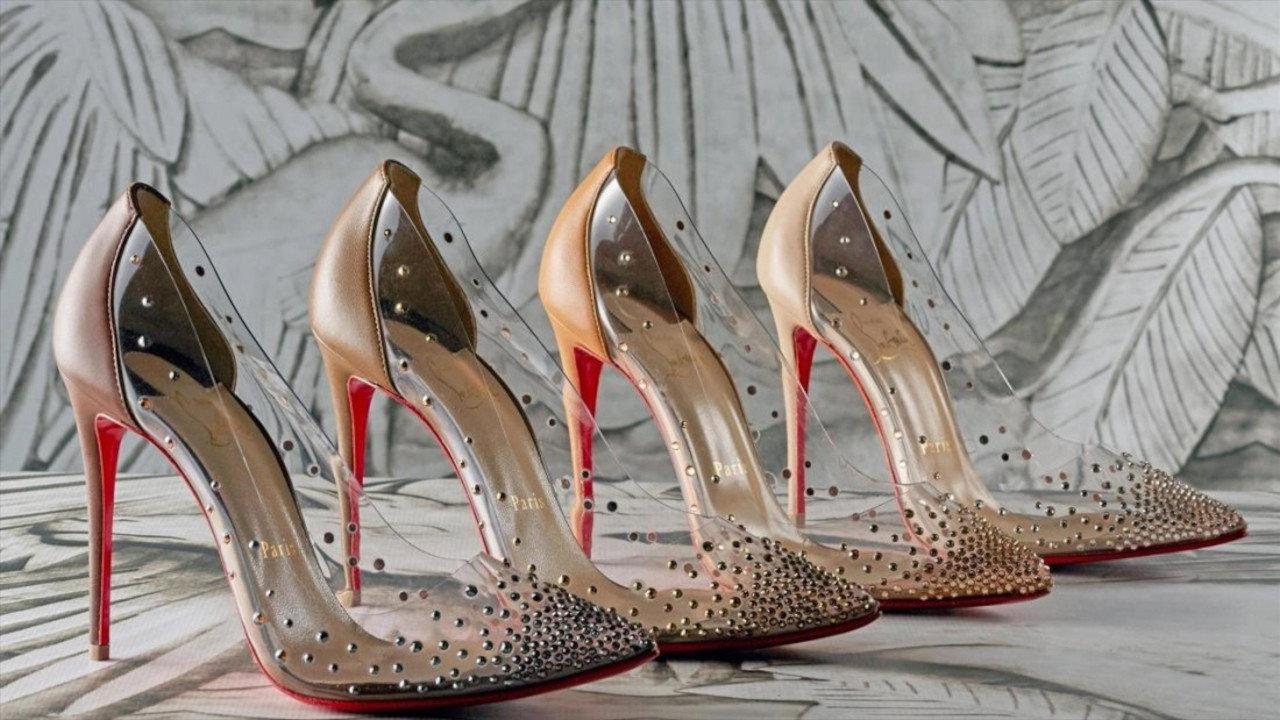 In the footsteps of Christian Louboutin 2020 movie scene