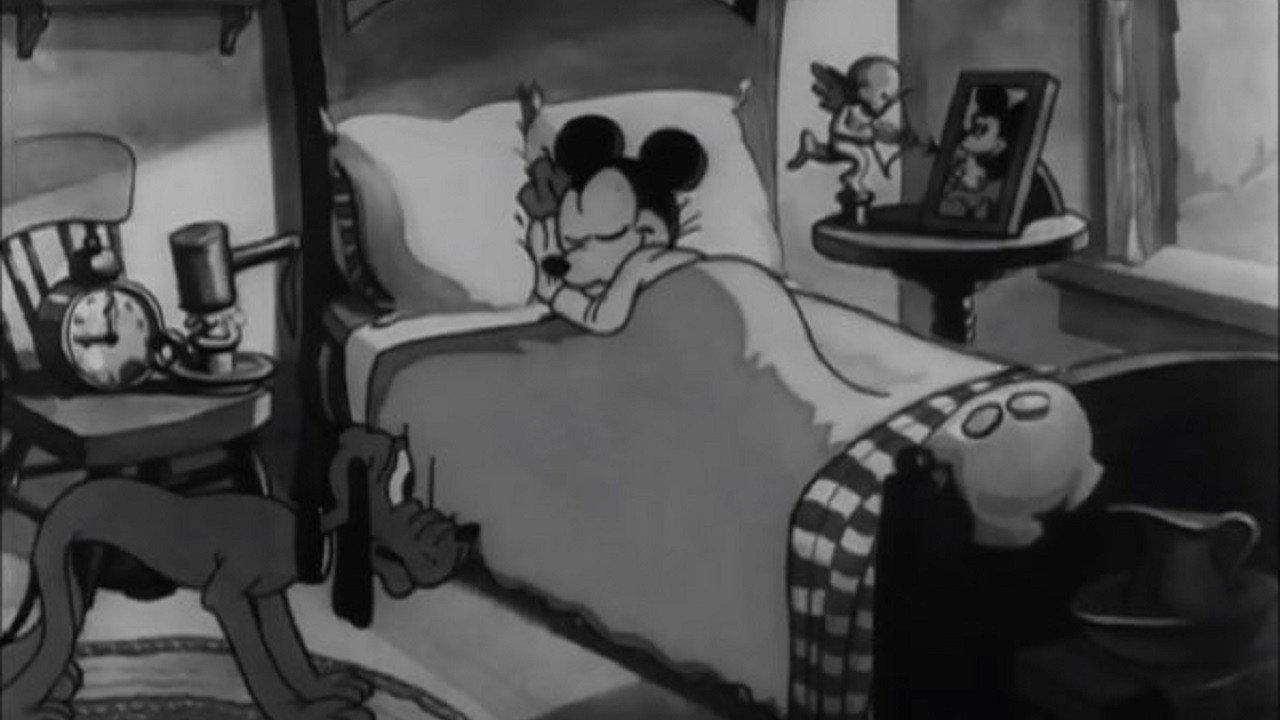 Mickey's Nightmare 1932 movie scene