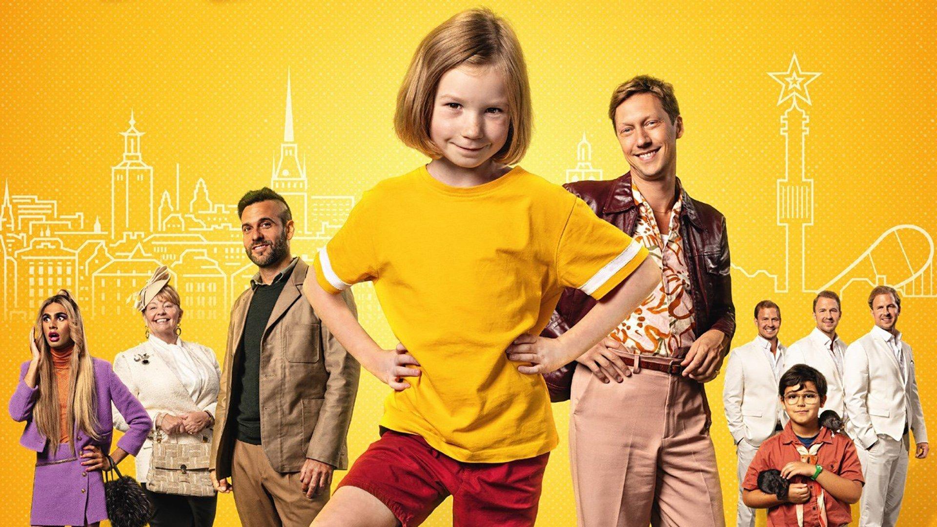 Mini-Zlatan and Uncle Darling 2022 movie scene
