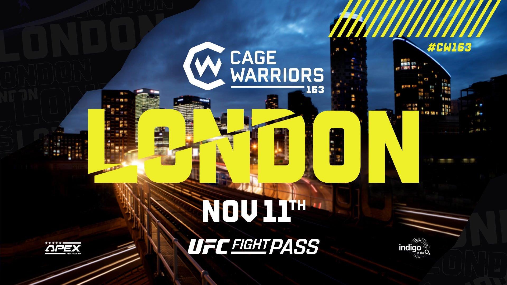 Cage Warriors 163: London 2023 movie scene