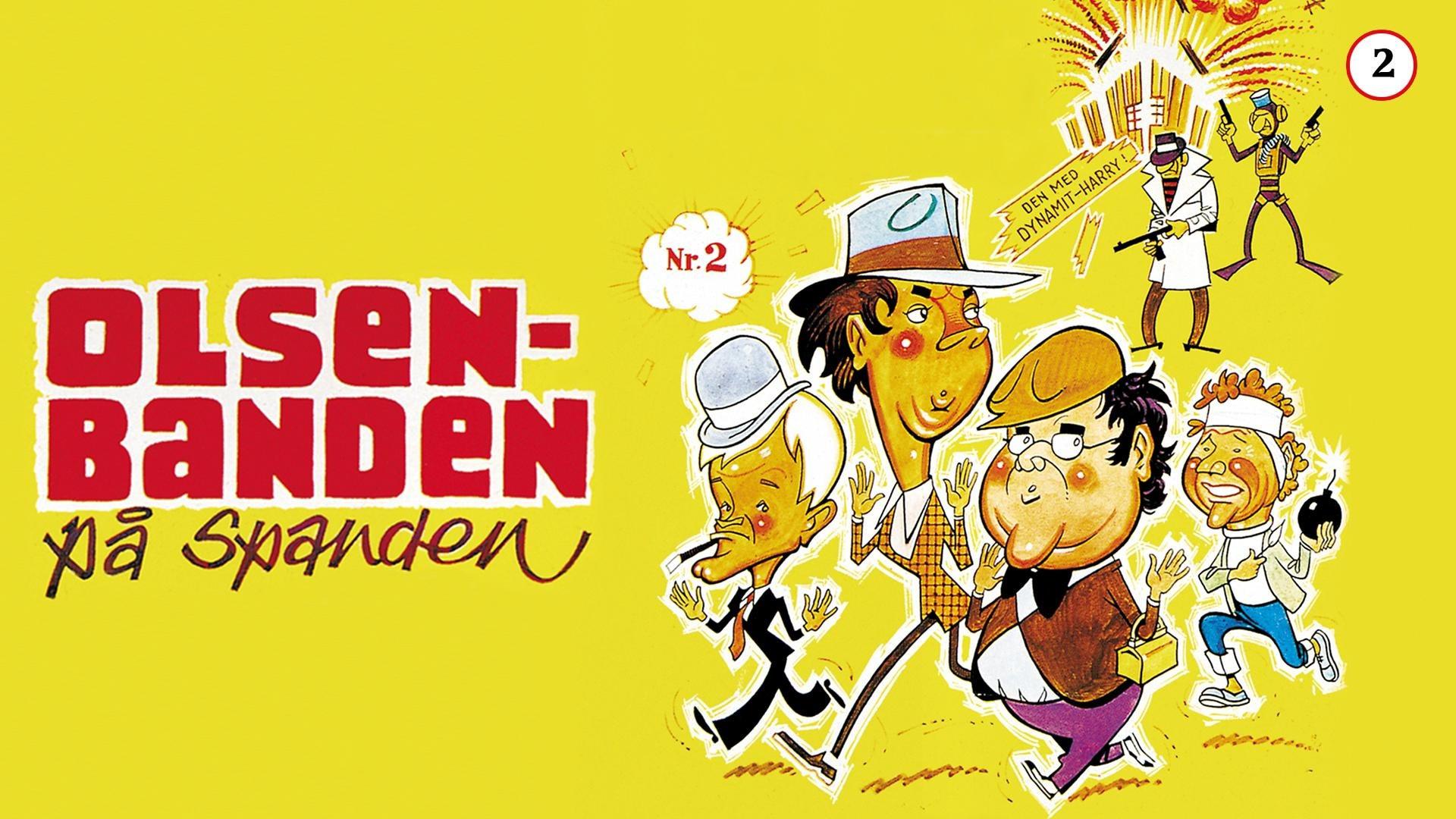 The Olsen Gang in a Fix 1969 movie scene