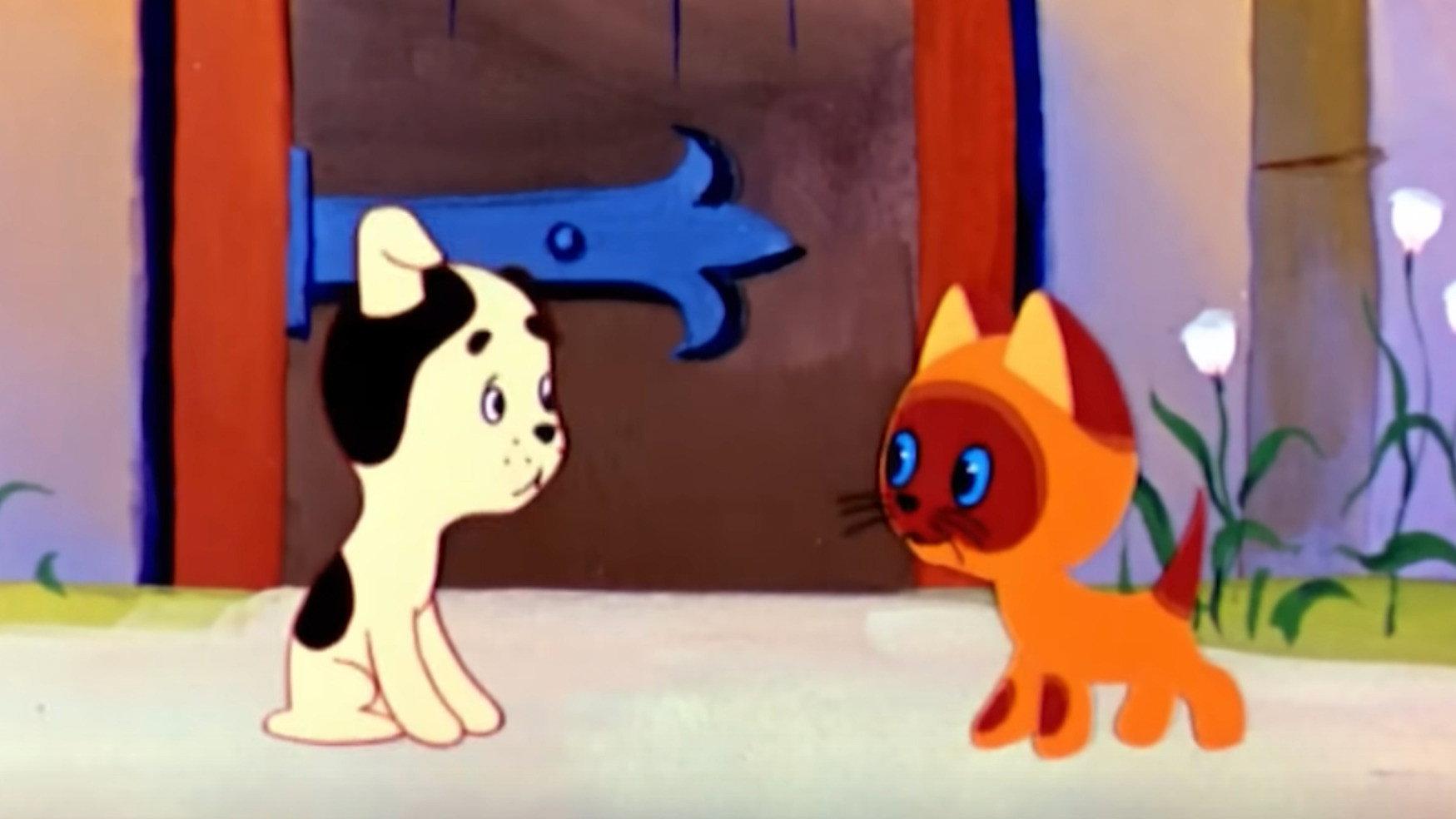 A Kitten Named Woof: The Third Story 1979 movie scene