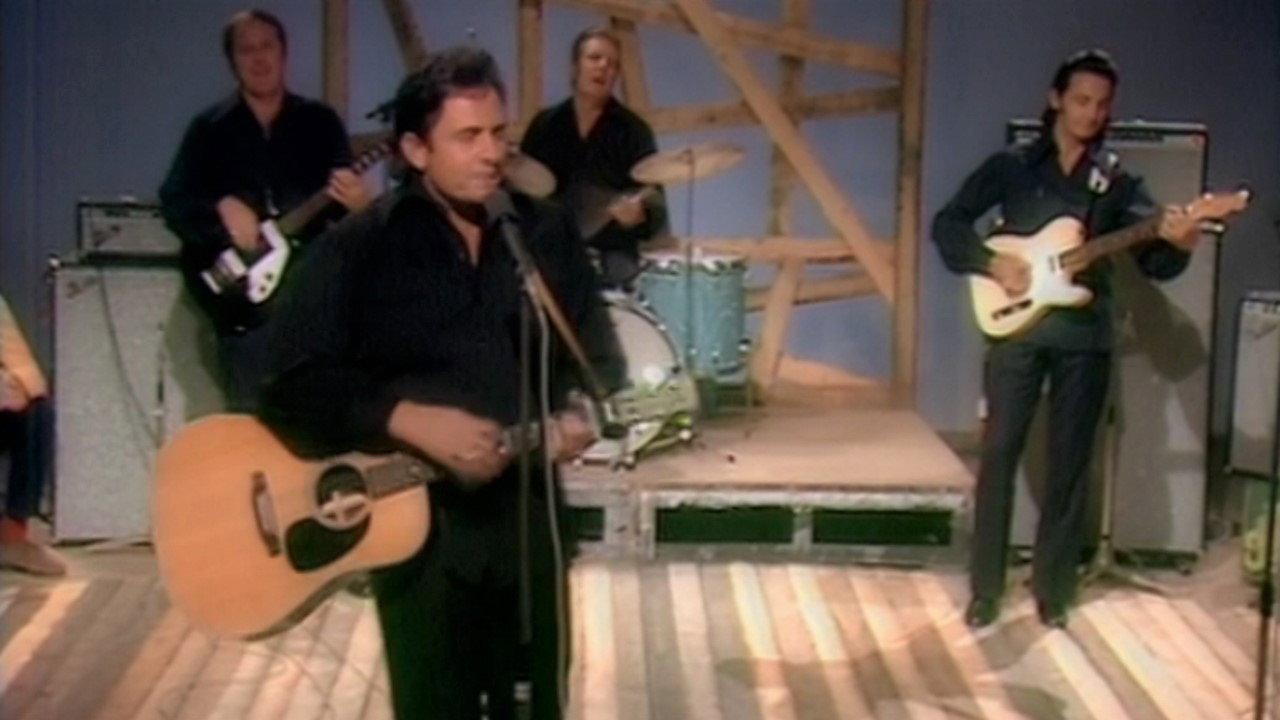 Johnny Cash in Copenhagen 1971 movie scene