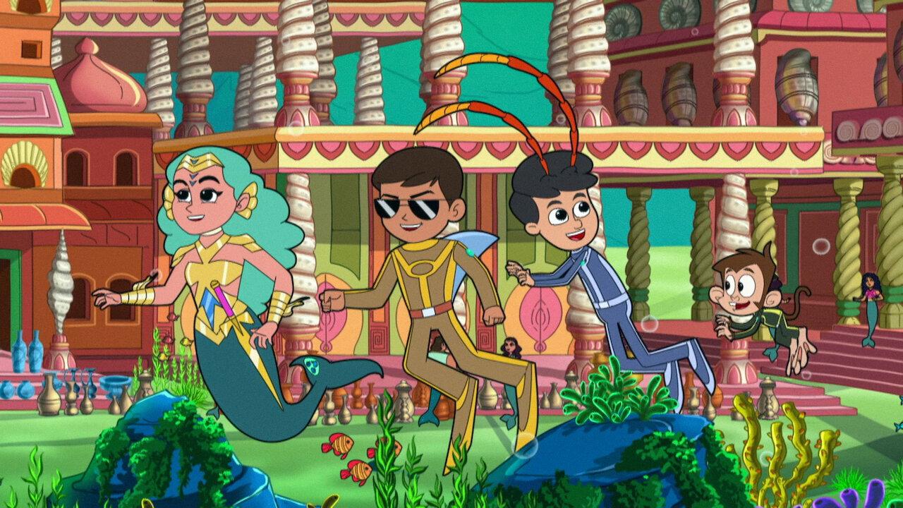 Little Singham Samundar Ka Sikandar  movie scene
