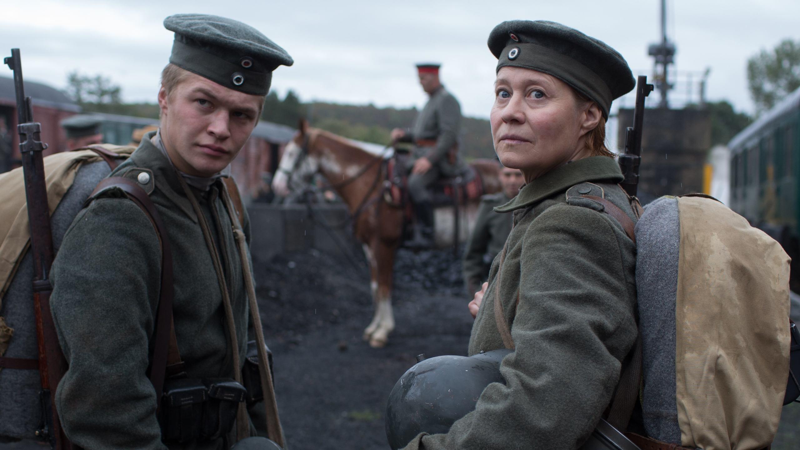 Mother at War 2020 movie scene