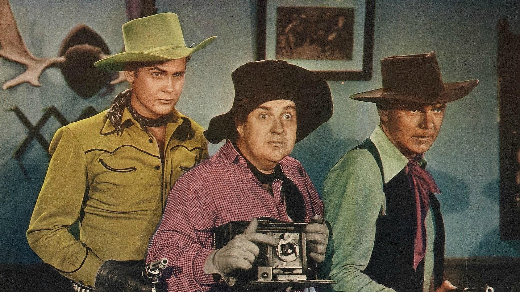 Code of the Prairie 1944 movie scene