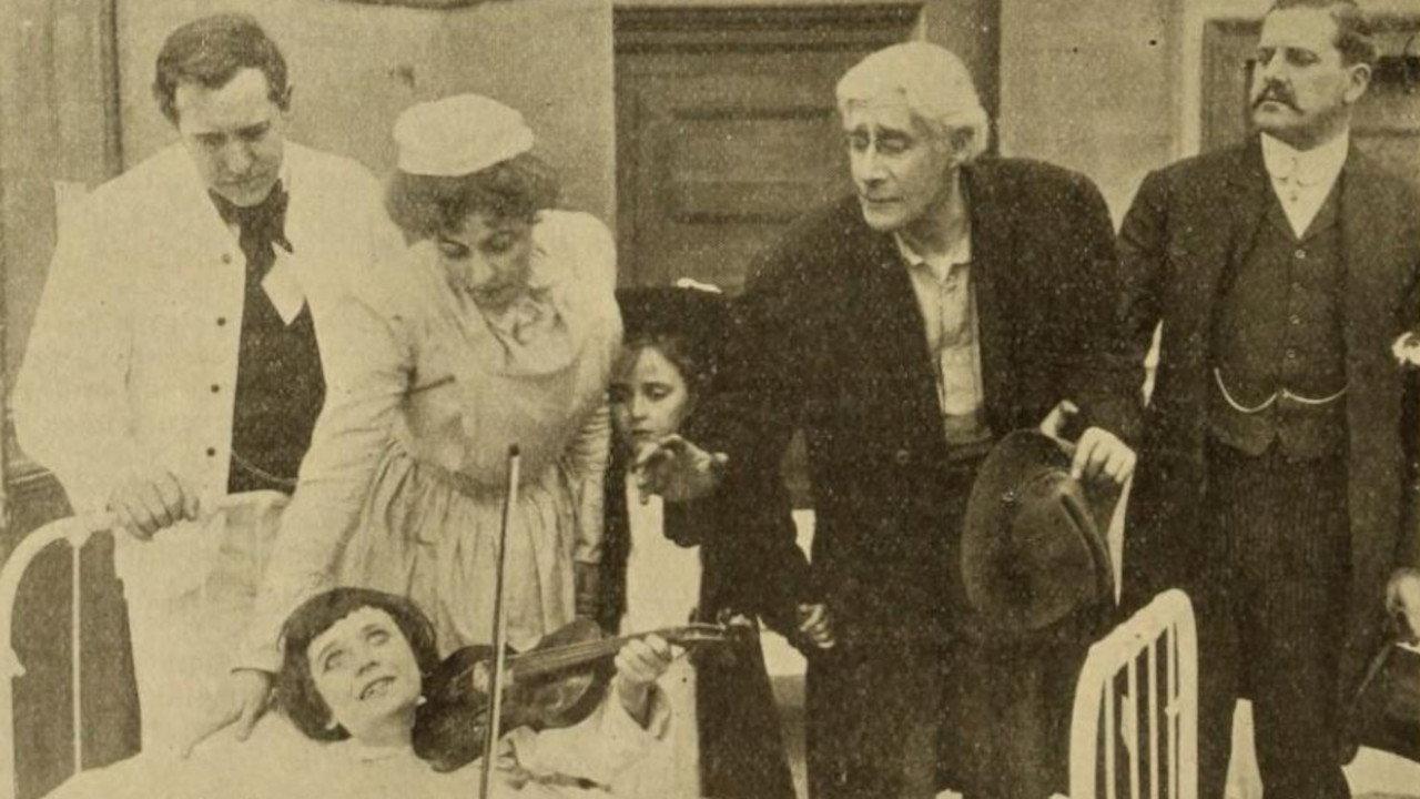 Mario’s Swan Song 1910 movie scene