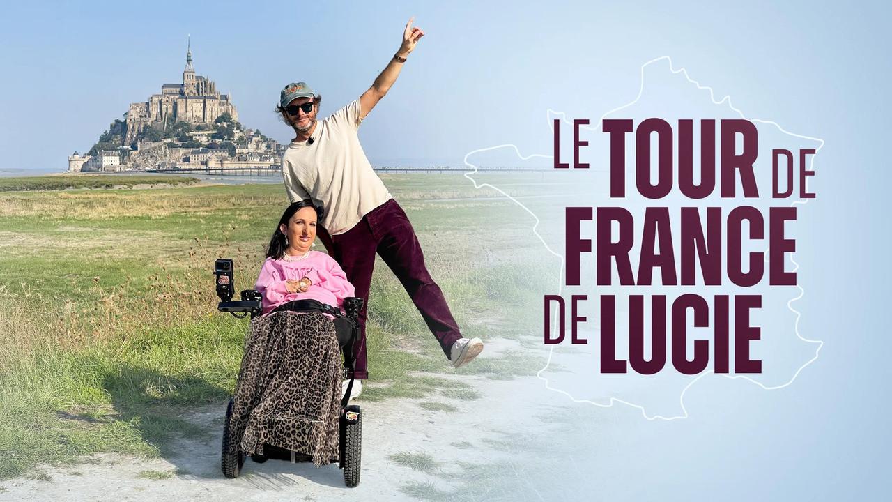 Le Tour de France de Lucie 2025 movie scene