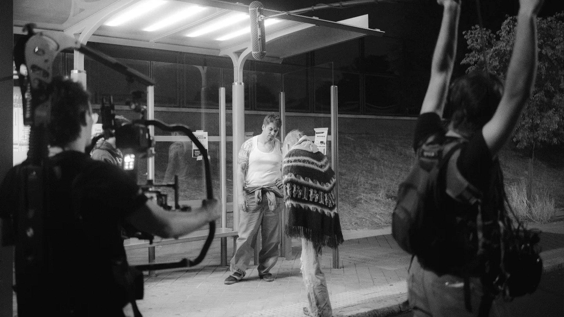 Making Of "EL SOPORISTA" 2025 movie scene