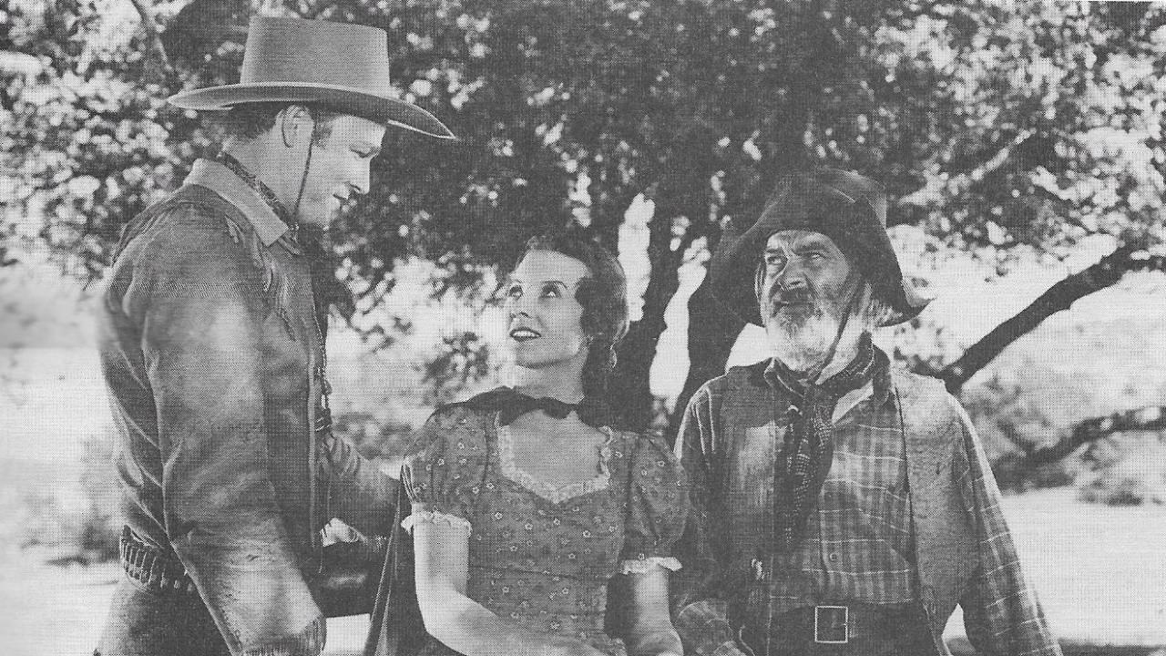 Young Buffalo Bill 1940 movie scene