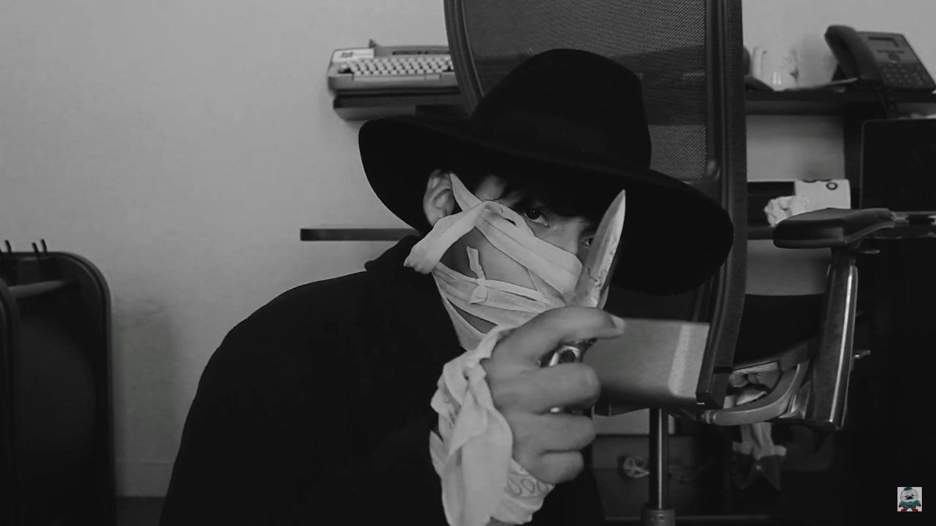 Bandaged Man 2024 movie scene