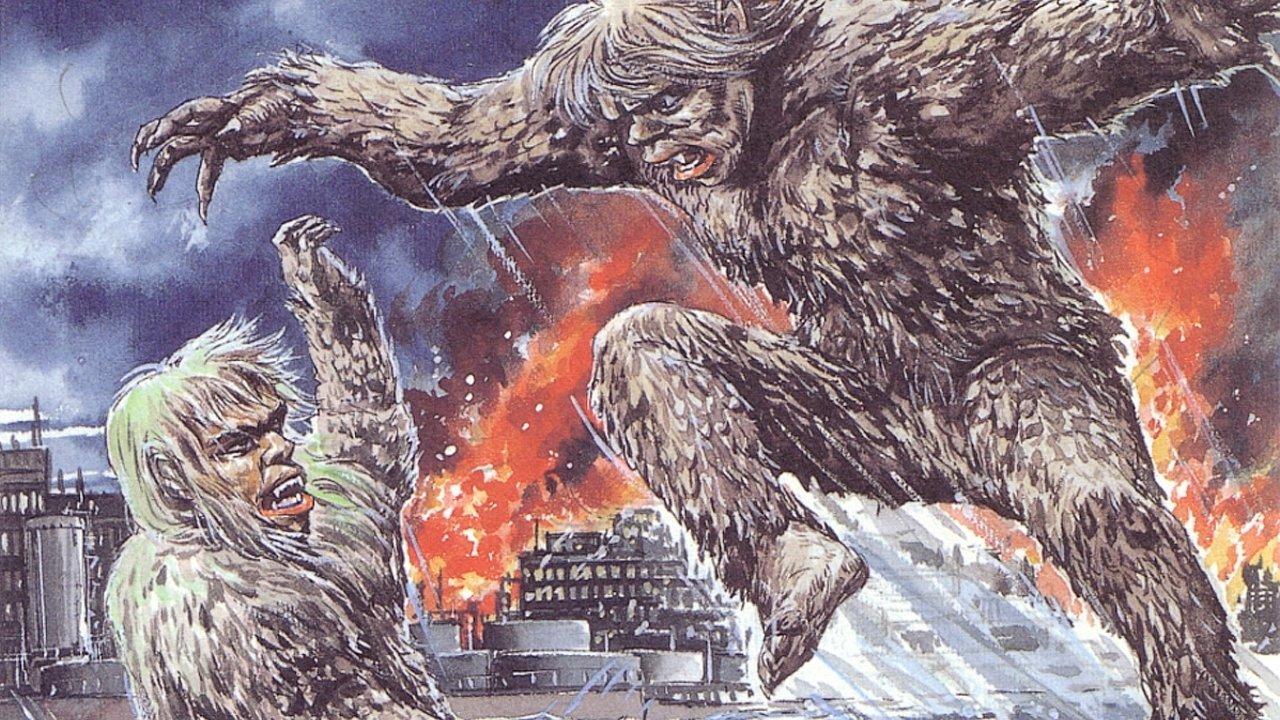 The War of the Gargantuas 1966 movie scene
