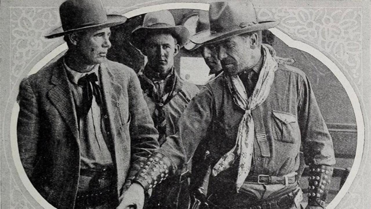 A Story of Montana 1912 movie scene