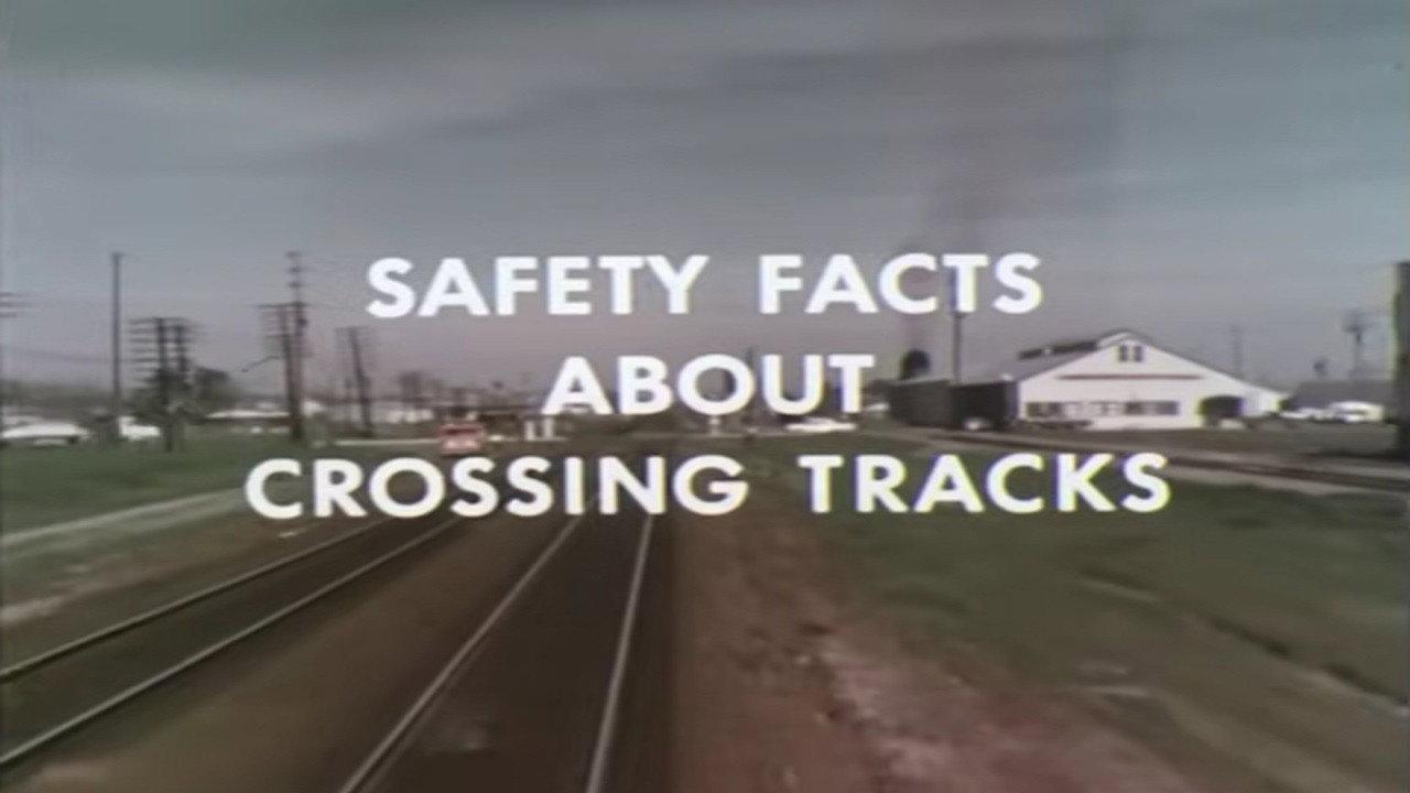 Safety Facts About Crossing Tracks 1970 movie scene