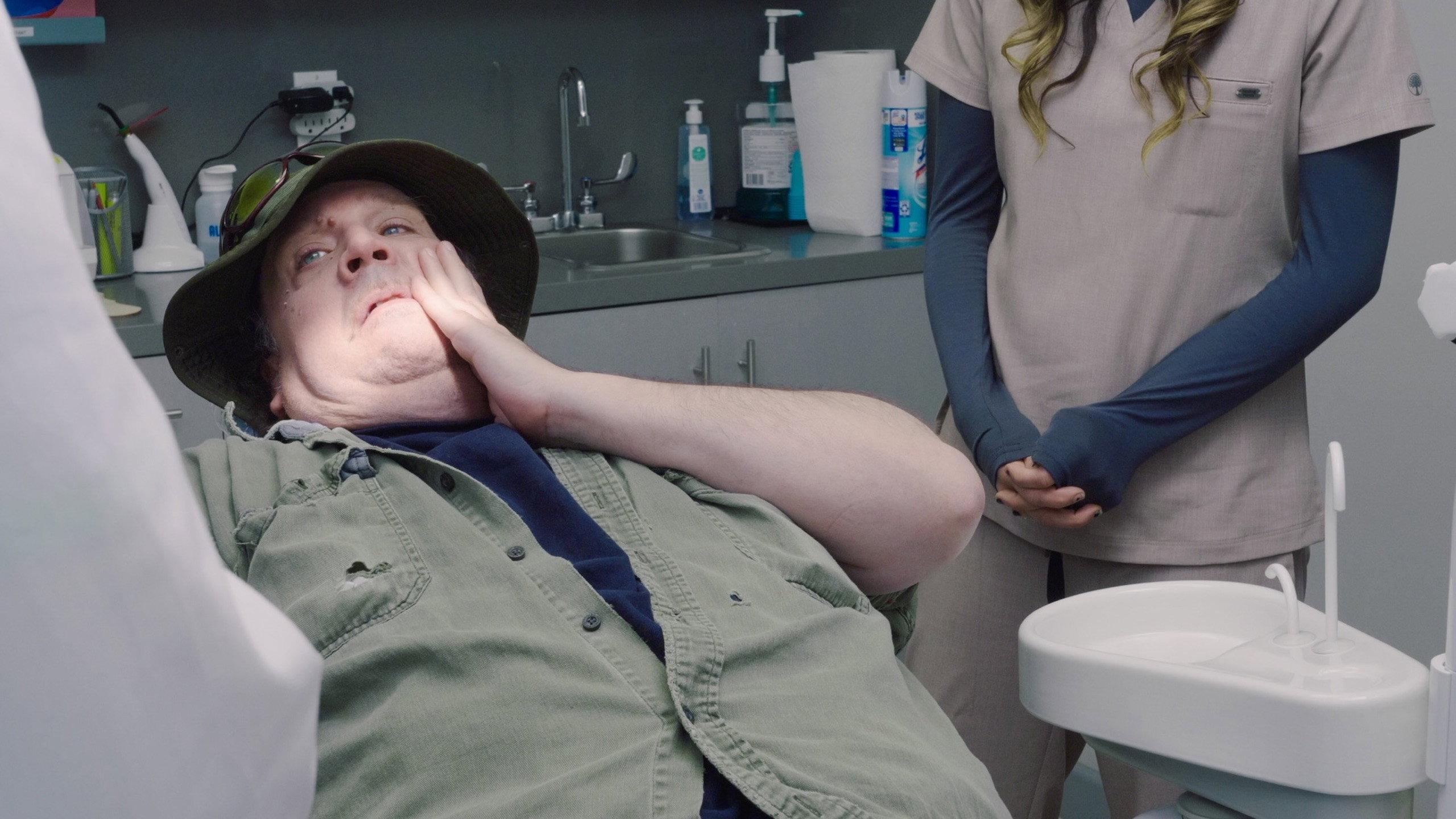 Amityville Toothache 2026 movie scene