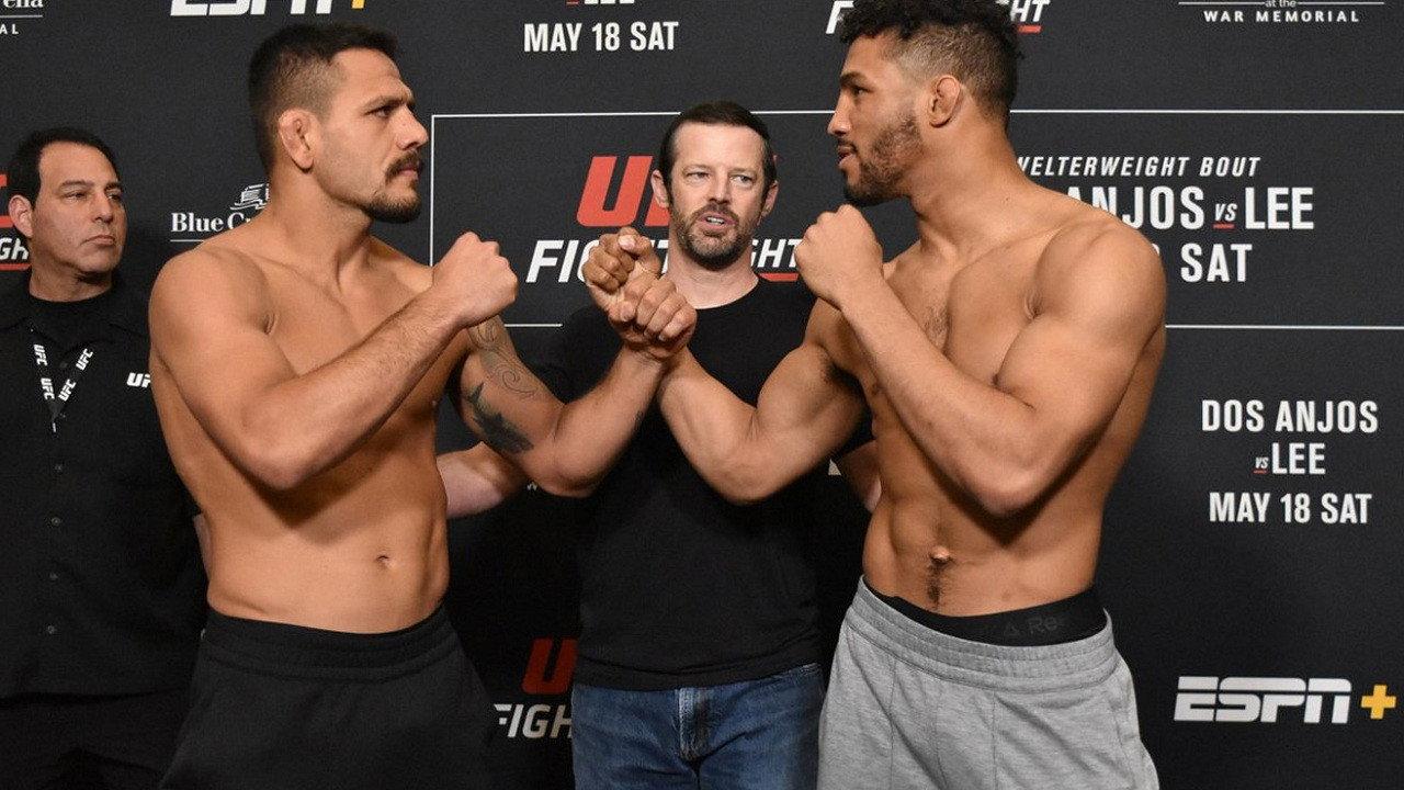 UFC Fight Night 152: Dos Anjos vs. Lee 2019 movie scene