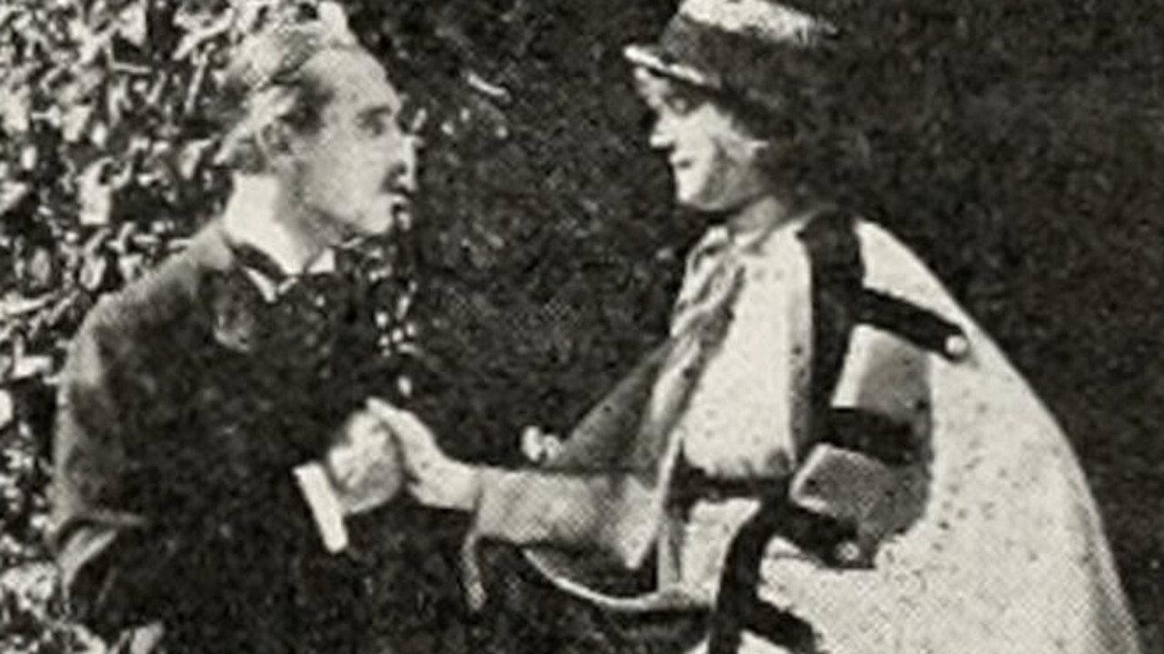 The Scarlet Sin 1915 movie scene